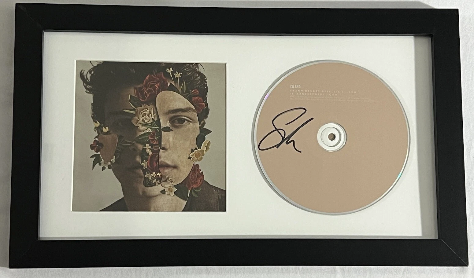 SHAWN MENDES SIGNED FRAMED SELF TITLED CD SINGER AUTOGRAPH AUTHENTIC COA