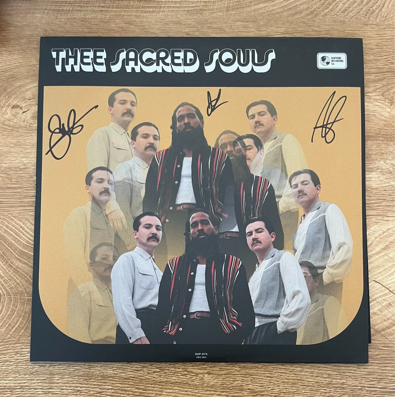 * THEE SACRED SOULS * signed vinyl album * JOSH LANE, ALEX GARCIA & SAL SAMANO *