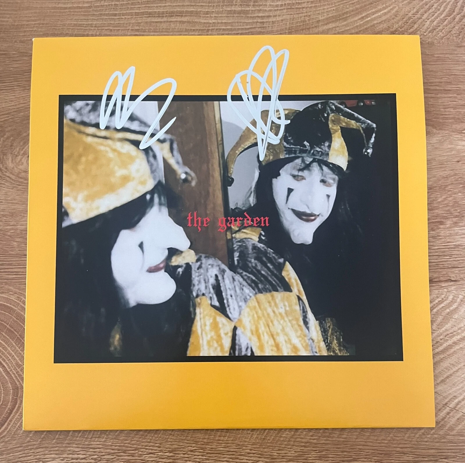 * THE GARDEN * signed album * MIRROR MIGHT STEAL * WYATT & FLETCHER SHEARS *