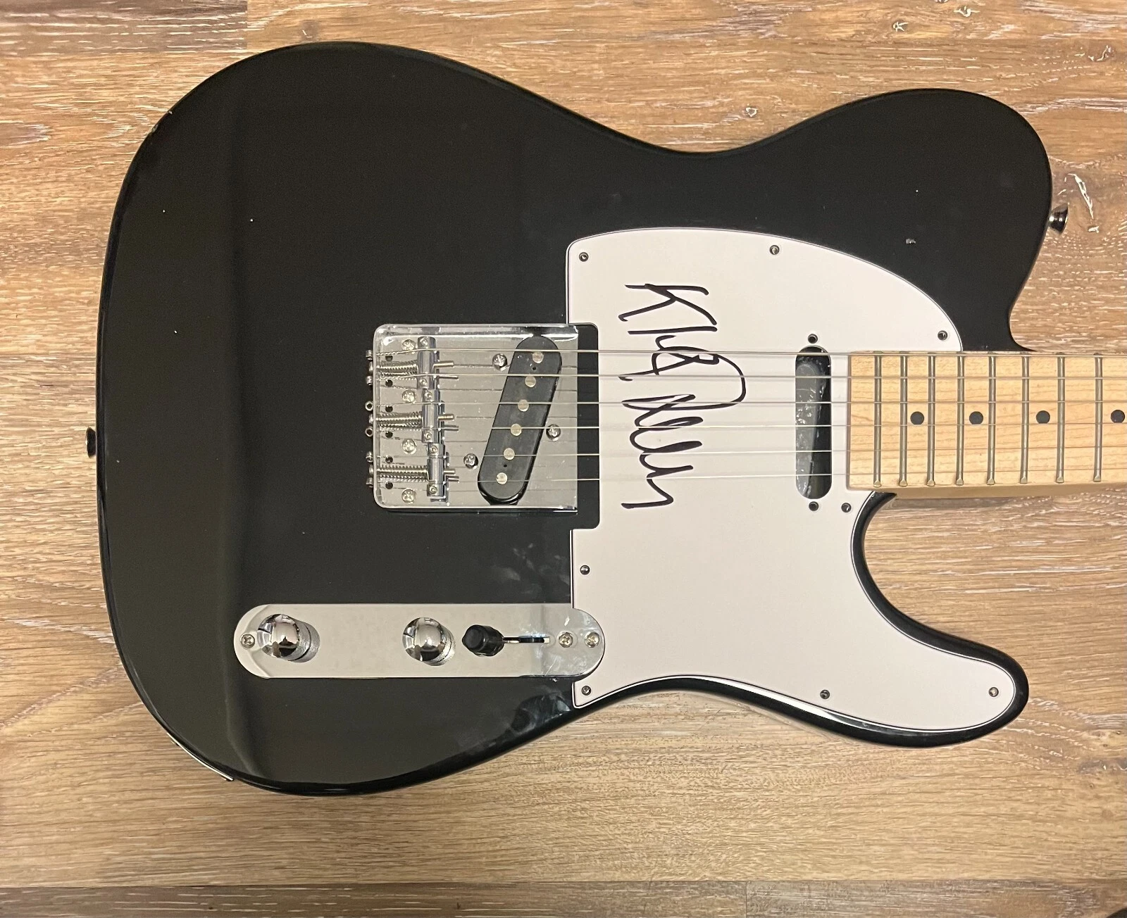 * K.K. DOWNING * signed electric guitar * JUDAS PRIEST * 1