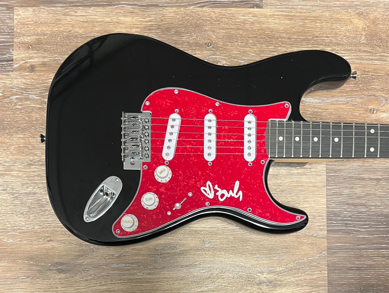 * BERT MCCRACKEN * signed electric guitar * THE USED * 2