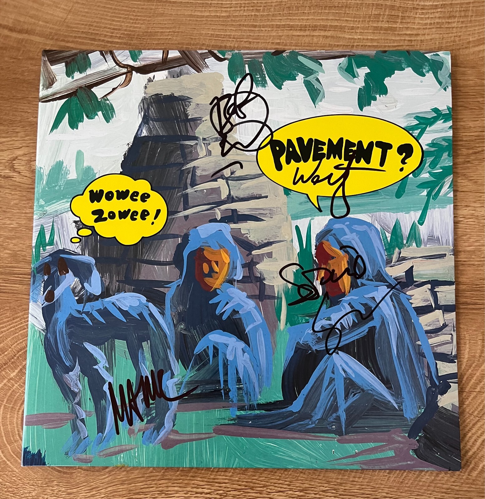 * PAVEMENT * signed vinyl album * WOWEE ZOWEE * STEPHEN MALKMUS *