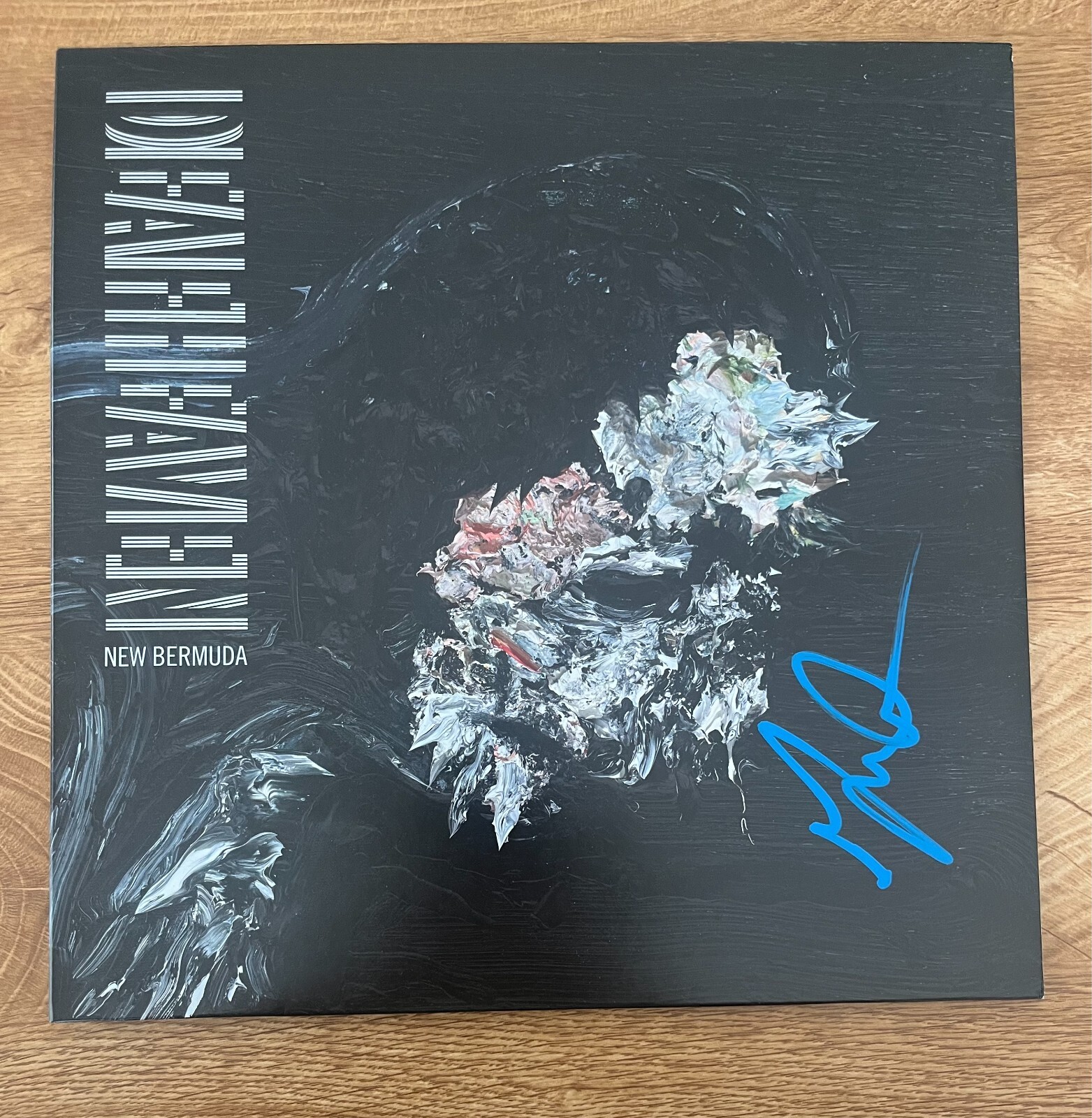 * DEAFHEAVEN * signed vinyl album * NEW BERMUDA * GEORGE CLARKE *