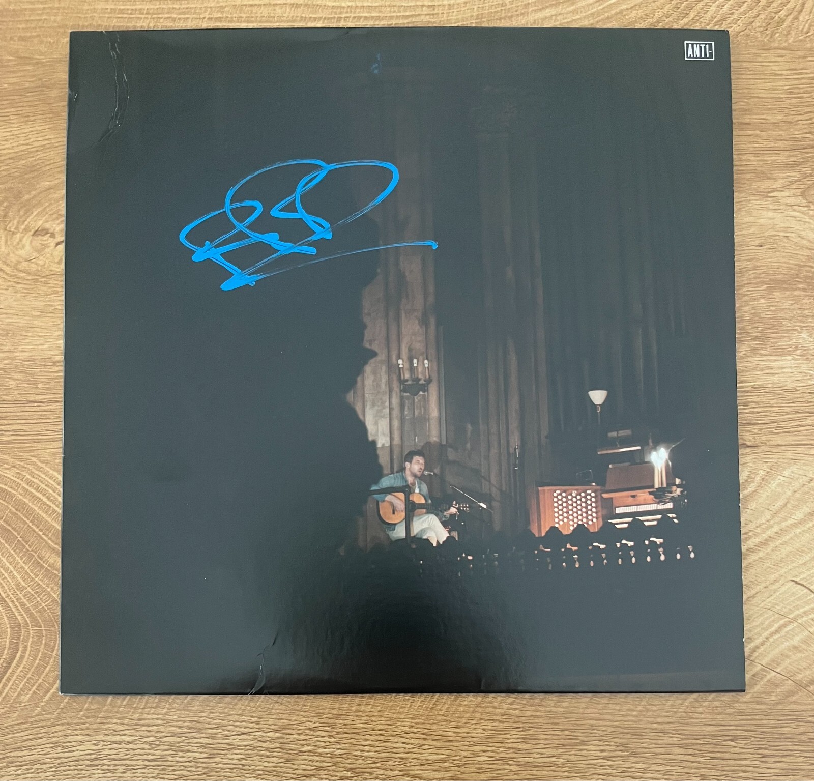 * ROBIN PECKNOLD * signed vinyl album * FLEET FOXES * A VERY LONELY SOLSTICE *