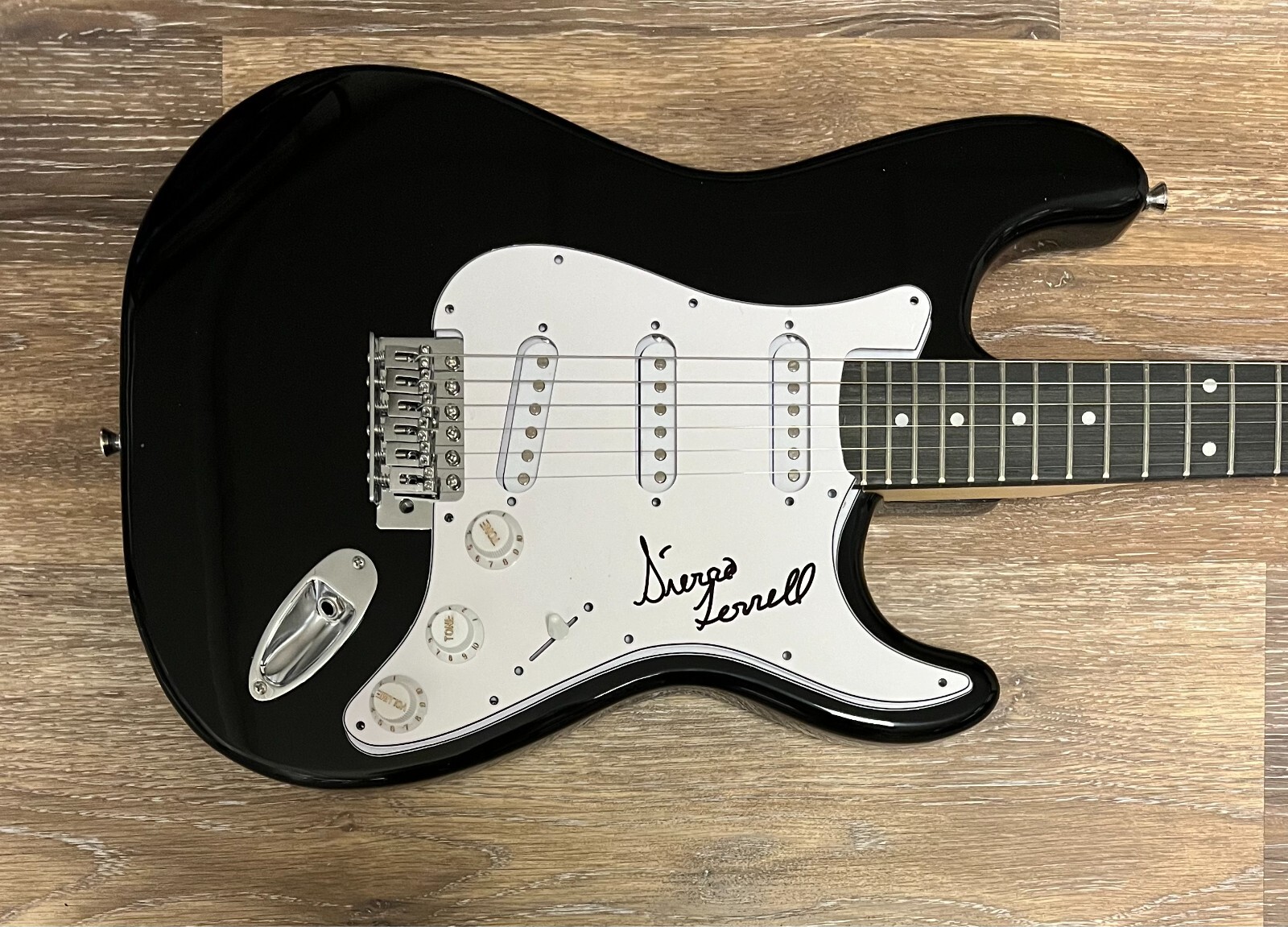* SIERRA FERRELL * signed electric guitar * TRAIL OF FLOWERS *