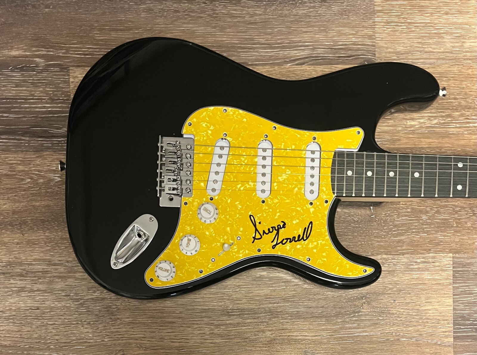 * SIERRA FERRELL * signed electric guitar * TRAIL OF FLOWERS *