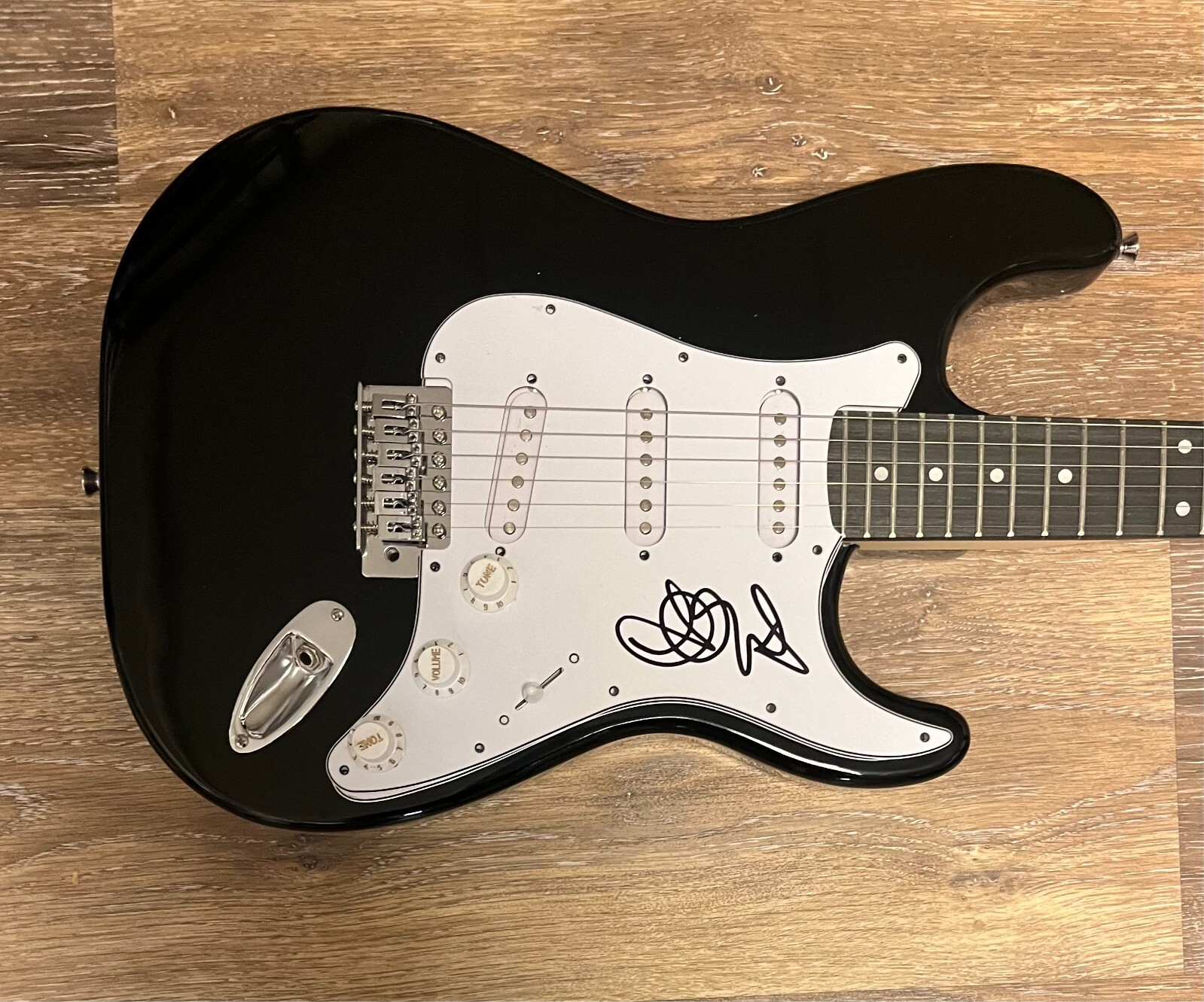 * ALANIS MORISSETTE * SIGNED ELECTRIC GUITAR * JAGGED LITTLE PILL * COLLECTIBLE MEMORABILIA