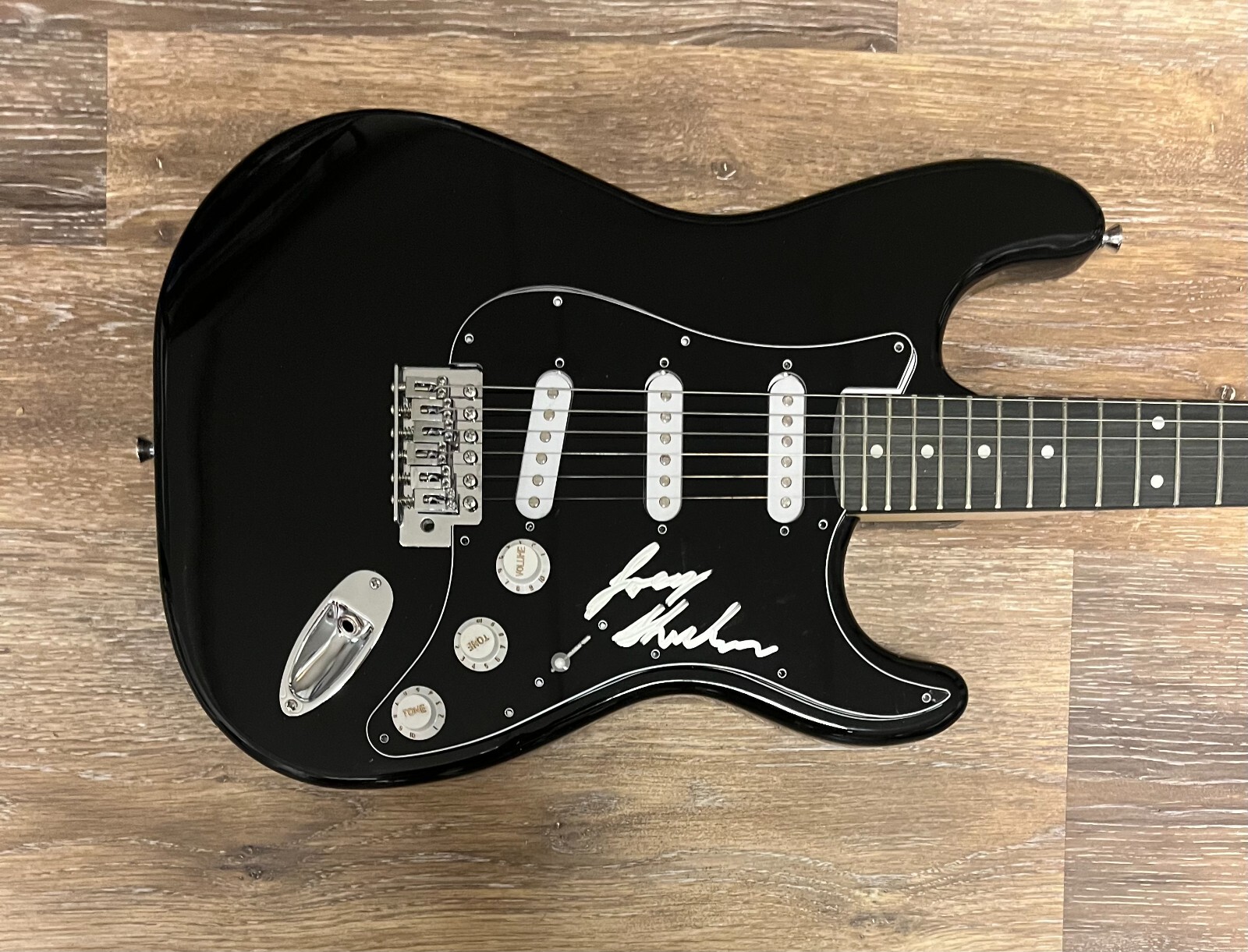 * JOE KEITHLEY * signed electric guitar * JOEY SHITHEAD * DOA *