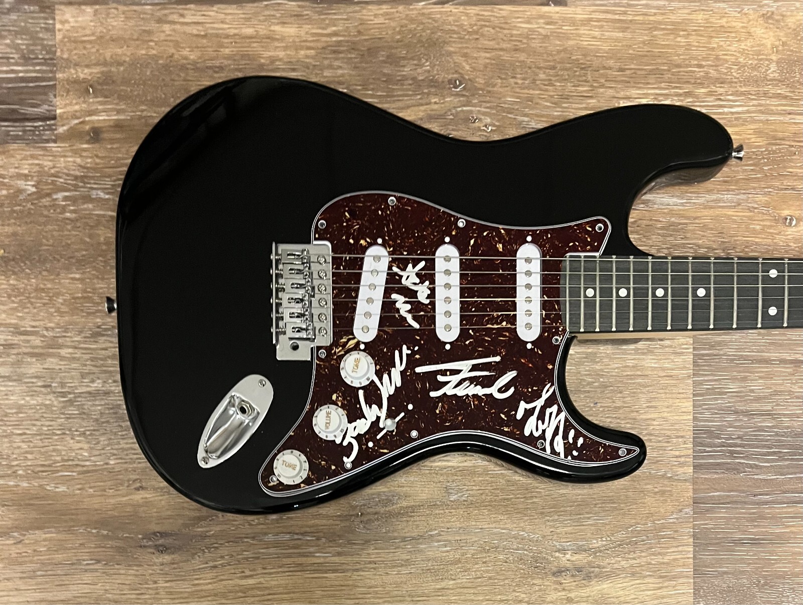 * DR. DOG * signed electric guitar * TOBY, SCOTT, ZACH & FRANK *