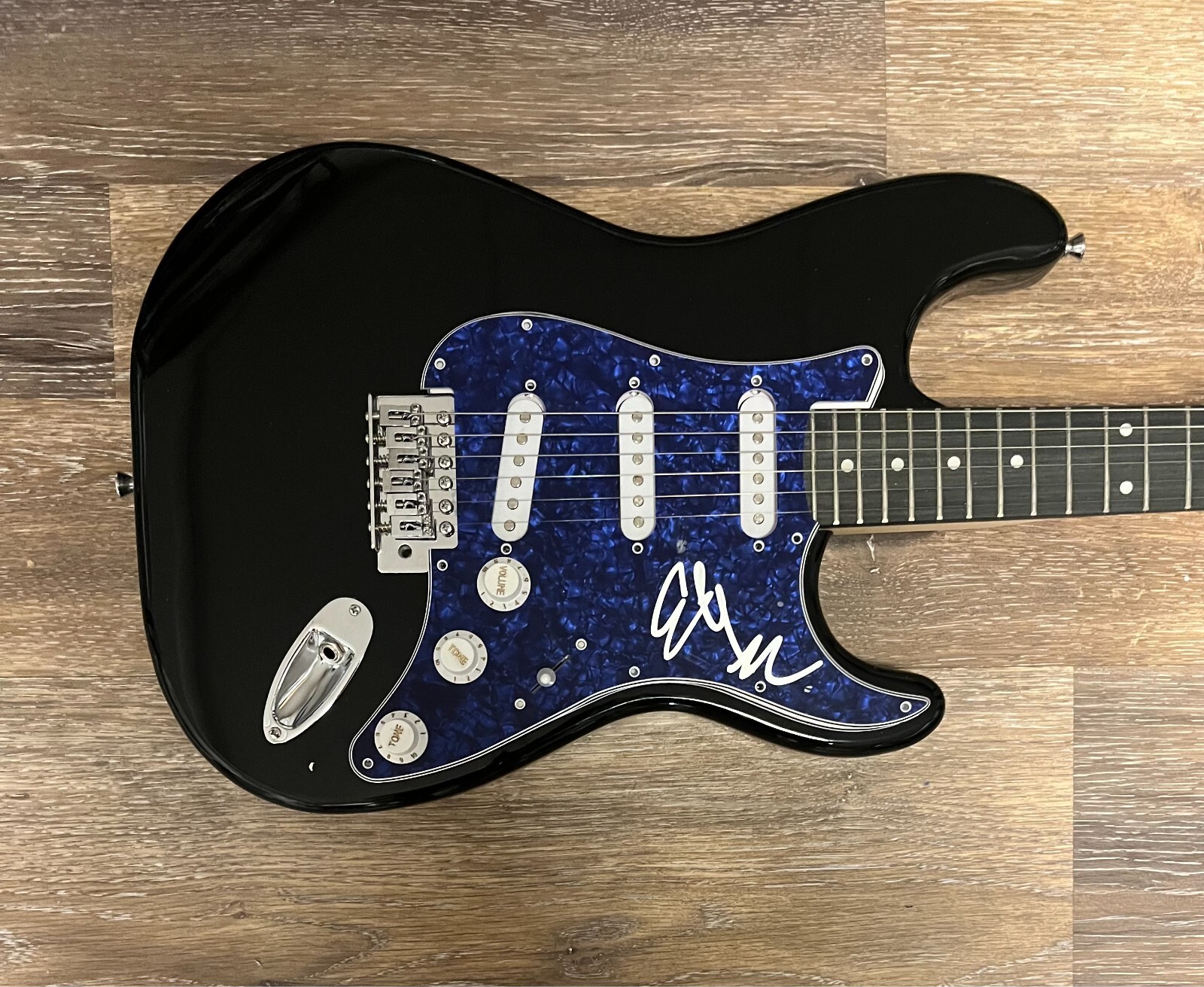 * ANTHONY GREEN * SIGNED ELECTRIC GUITAR * CIRCA SURVIVE * L.S. DUNES * COLLECTIBLE MEMORABILIA