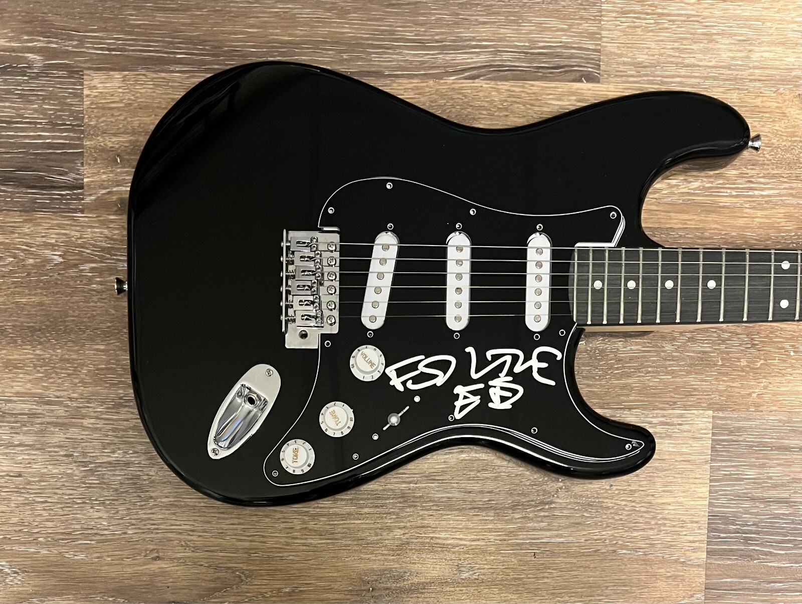 * ED KOWALCZYK * signed electric guitar * LIVE BAND *