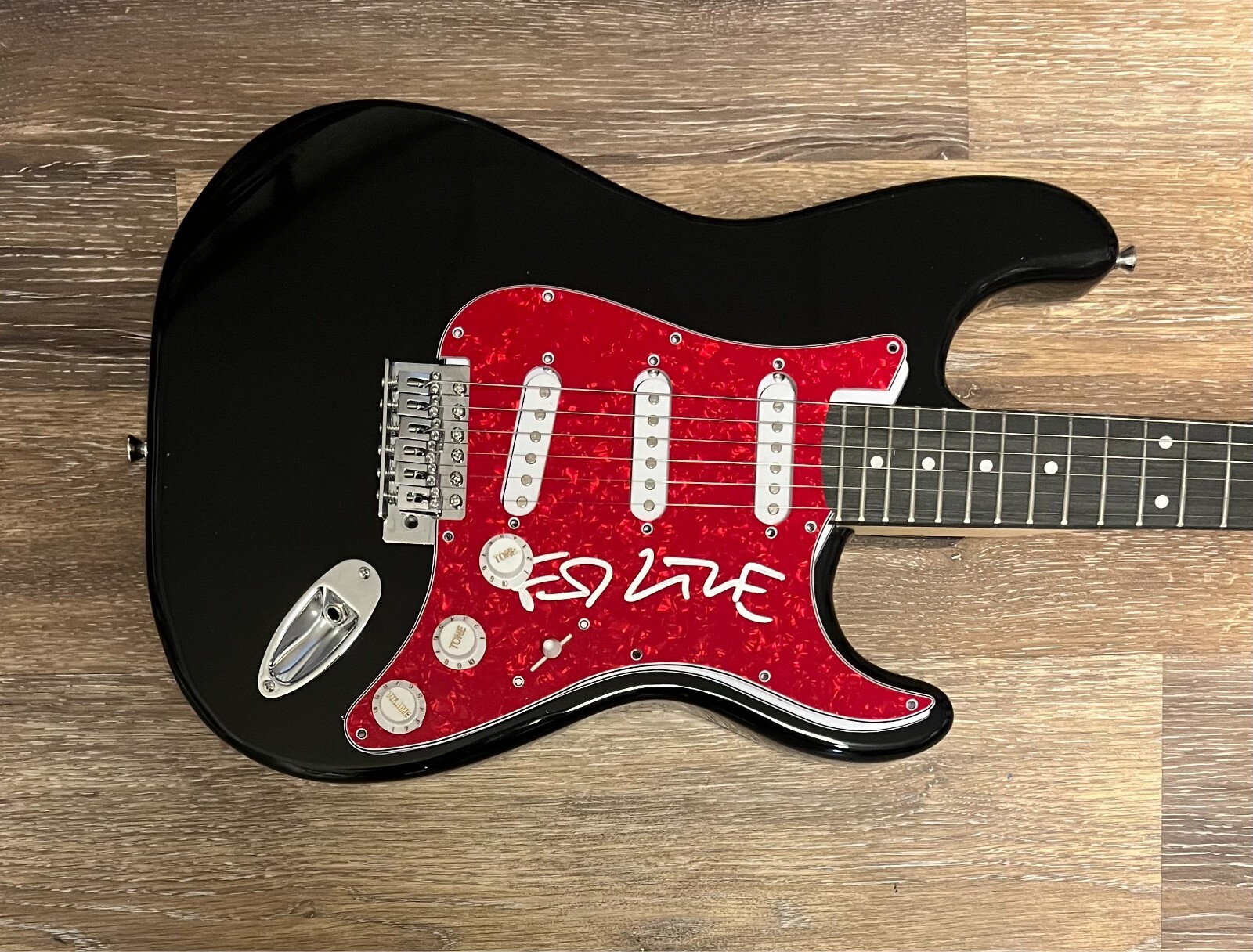 * ED KOWALCZYK * signed electric guitar * LIVE BAND *