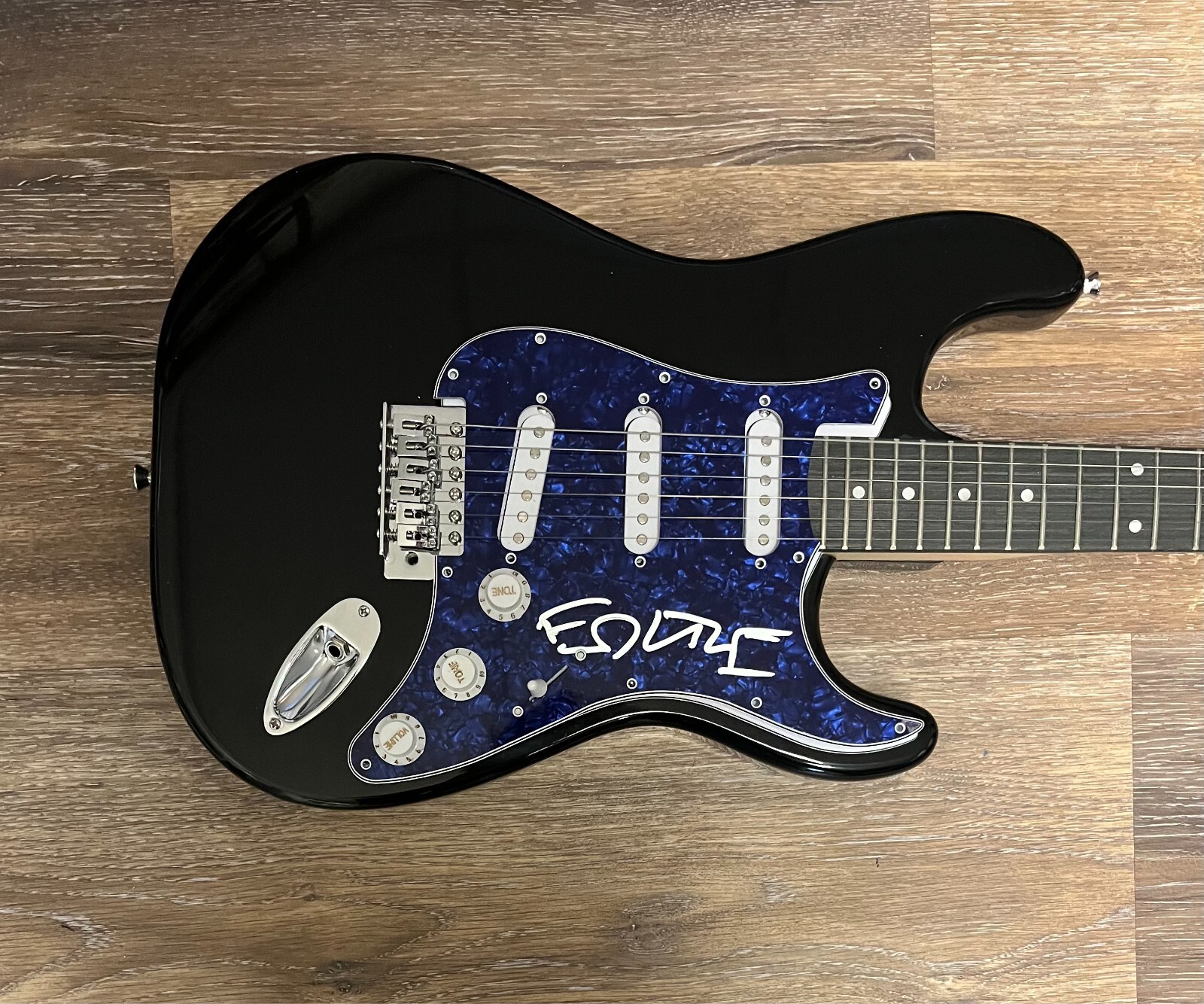 * ED KOWALCZYK * signed electric guitar * LIVE BAND *