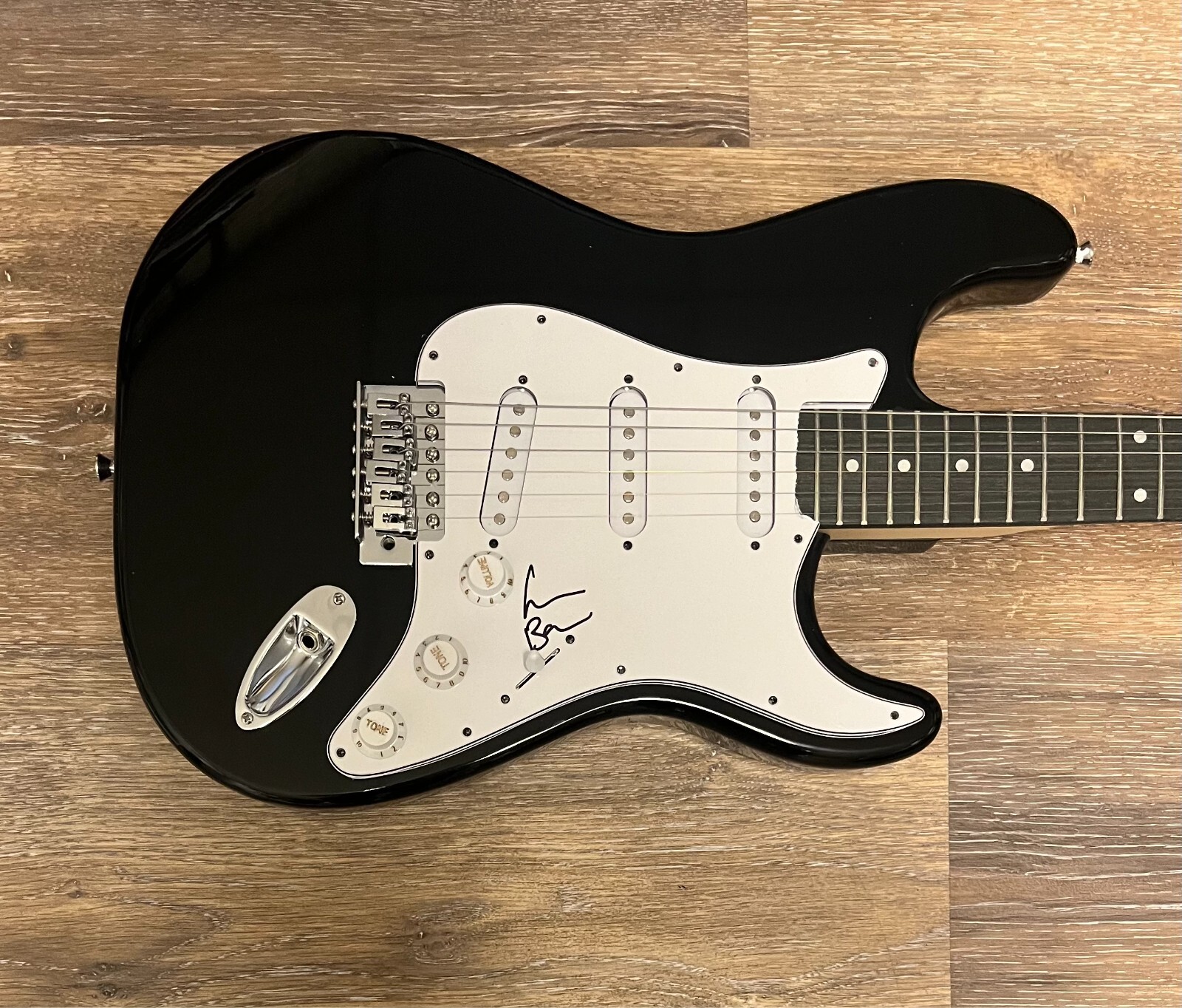 * SAM BARBER * signed electric guitar *  STRAIGHT AND NARROW *