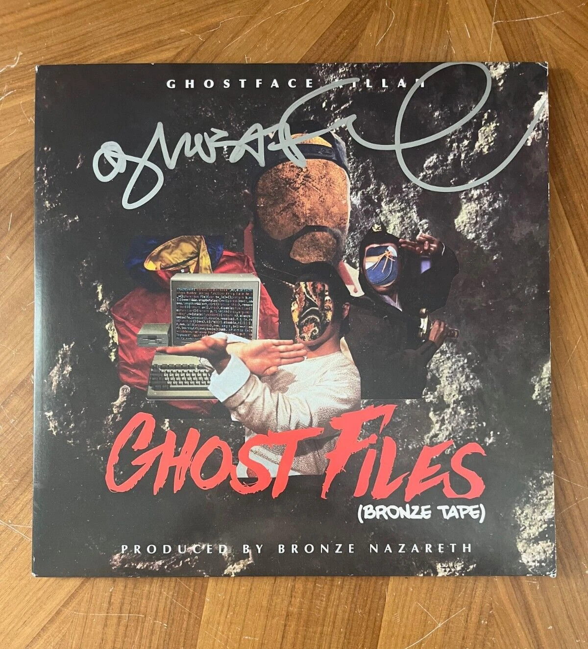 * GHOSTFACE KILLAH * signed vinyl album * GHOST FILES * PROOF * 1
