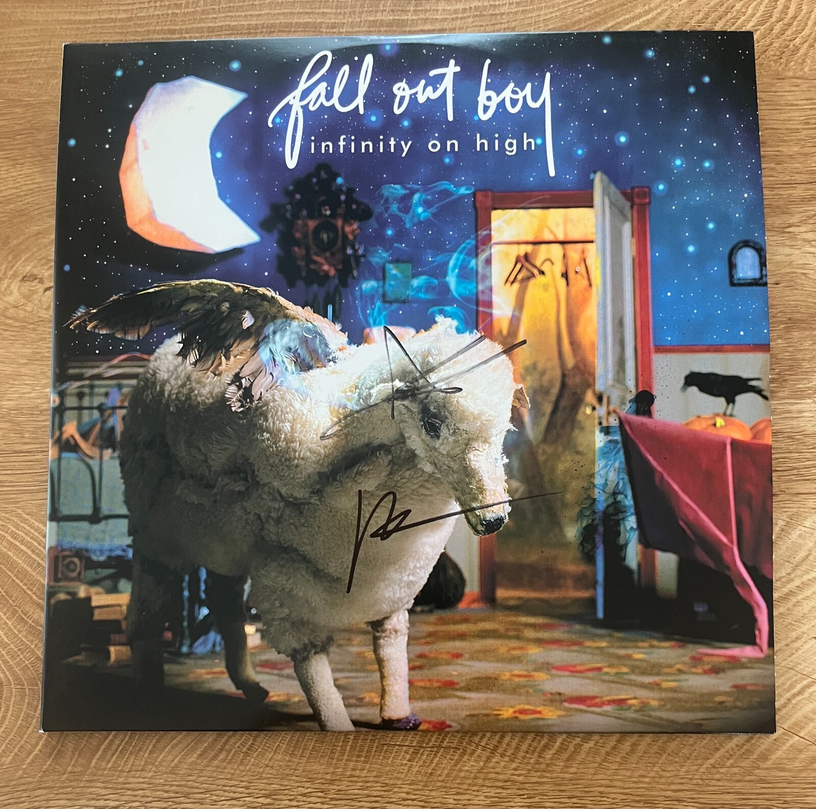 * FALL OUT BOY * signed album * INFINITY ON HIGH * PATRICK STUMP & ANDY HURLEY