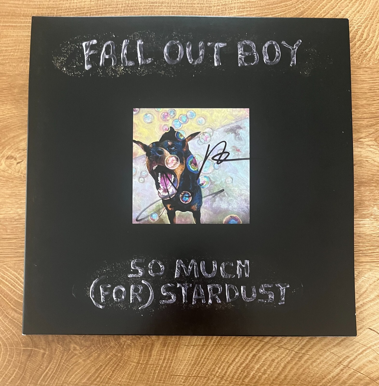 * FALL OUT BOY * signed album * SO MUCH FOR STARDUST * PATRICK STUMP & ANDY