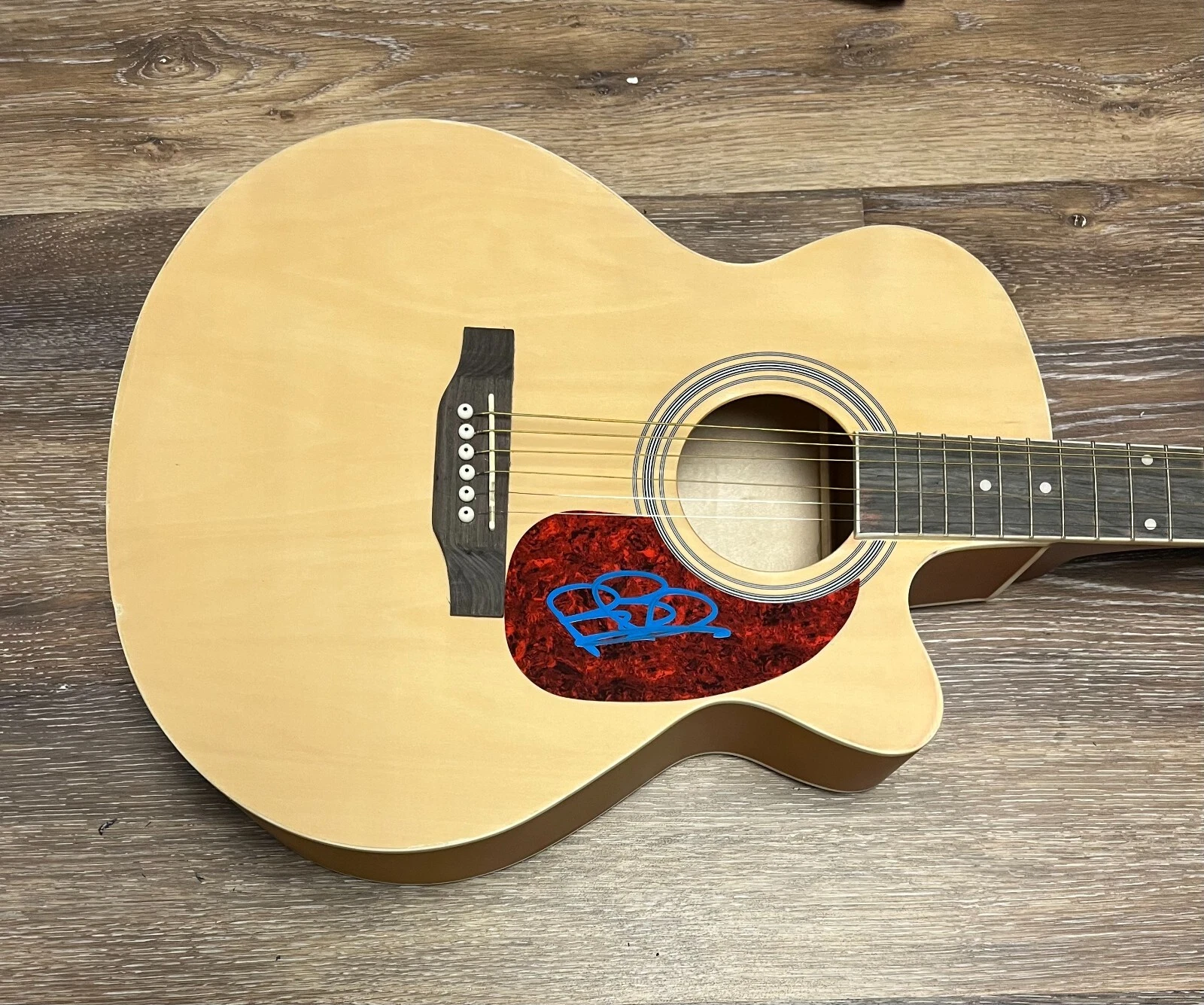 * ROBIN PECKNOLD * signed acoustic guitar * FLEET FOXES *