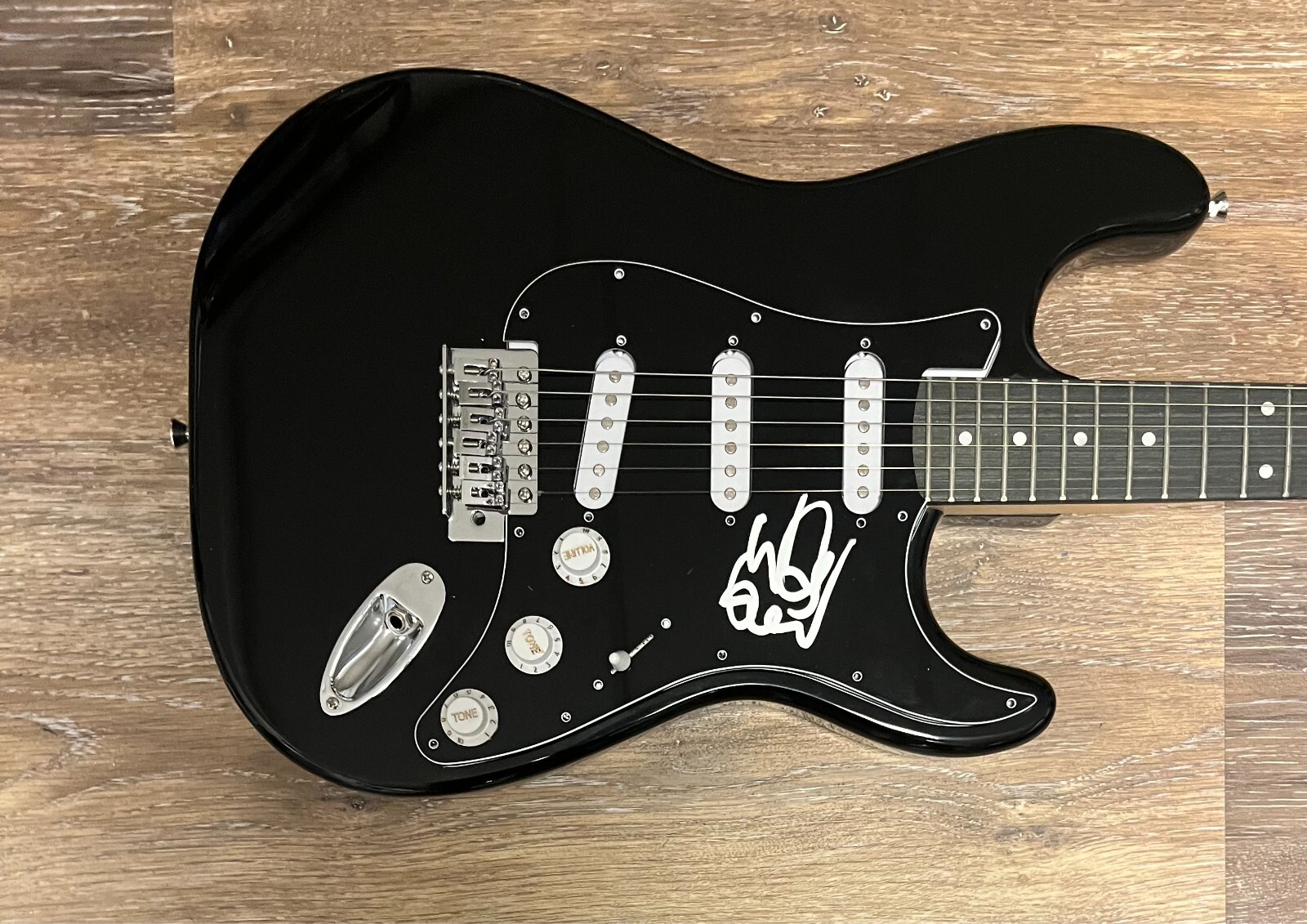 * WES BORLAND * signed electric guitar * LIMP BIZKIT *