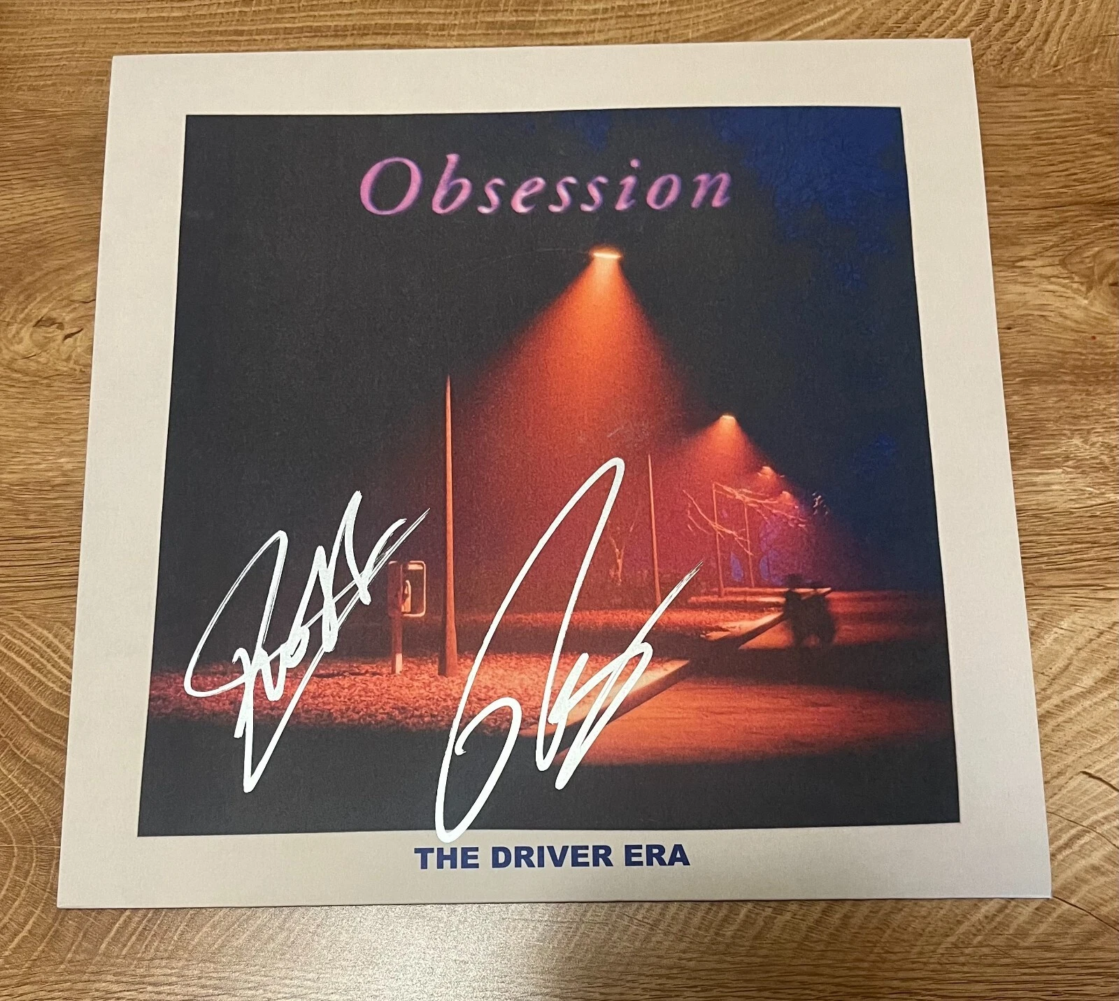 * THE DRIVER ERA * signed vinyl album * OBSESSION * ROSS LYNCH  ROCKY LYNCH