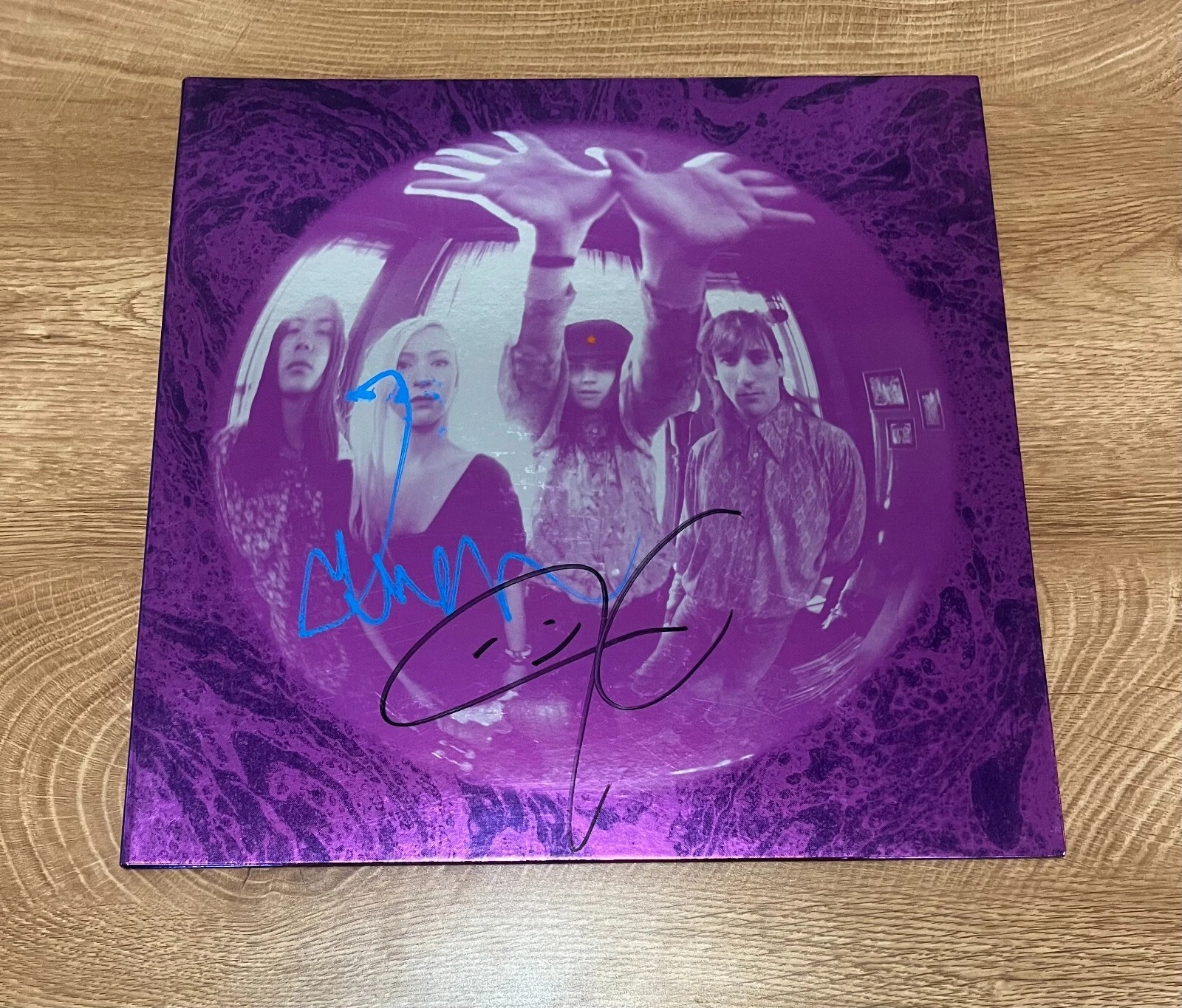 * THE SMASHING PUMPKINS * signed album * GISH * JAMES IHA & JIMMY CHAMBERLIN *