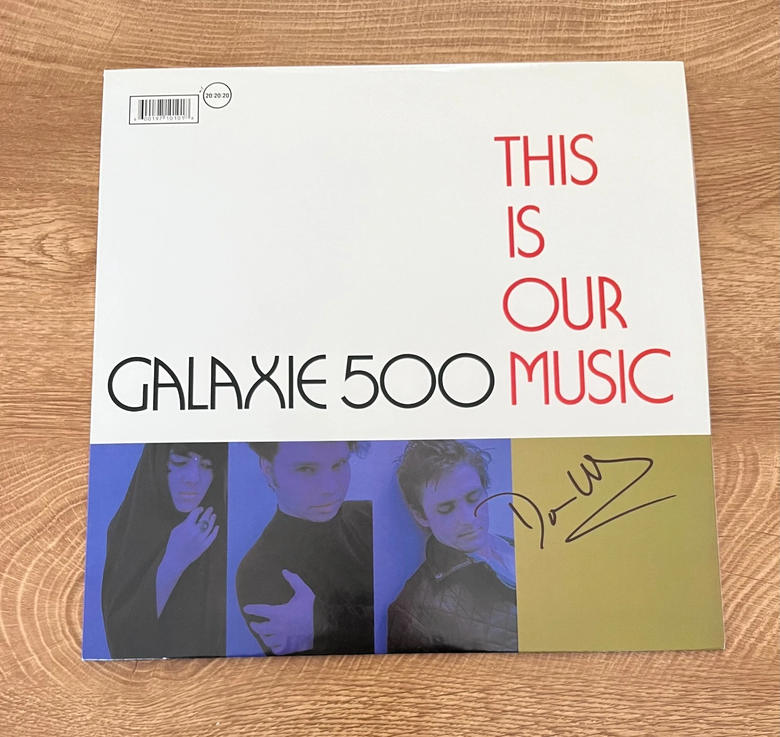 * DEAN WAREHAM * signed vinyl album * GALAXIE 500 * THIS IS OUR MUSIC *