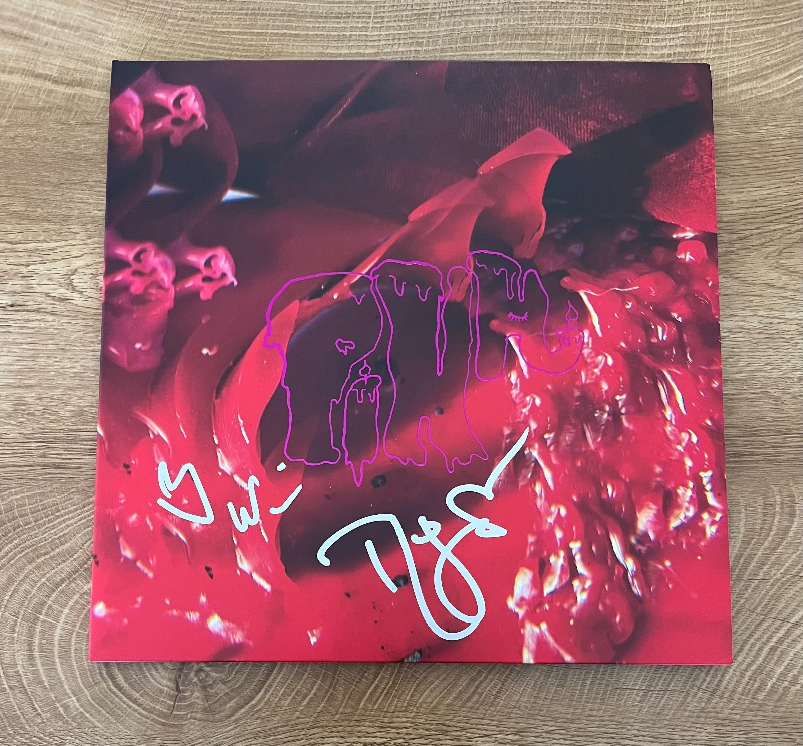 * ARCADE FIRE * signed album * PINK ELEPHANT * WIN BUTLER & REGINE CHASSAGNE *