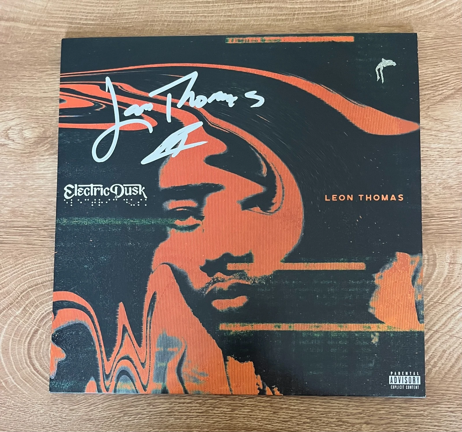 * LEON THOMAS * signed vinyl album * ELECTRIC DUSK *