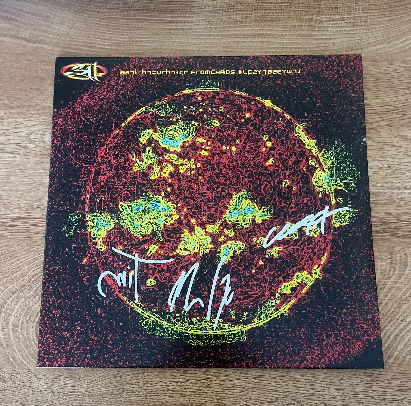 * 311 * signed album * FROM CHAOS * NICK HEXUM, TIM MAHONEY & CHAD SEXTON