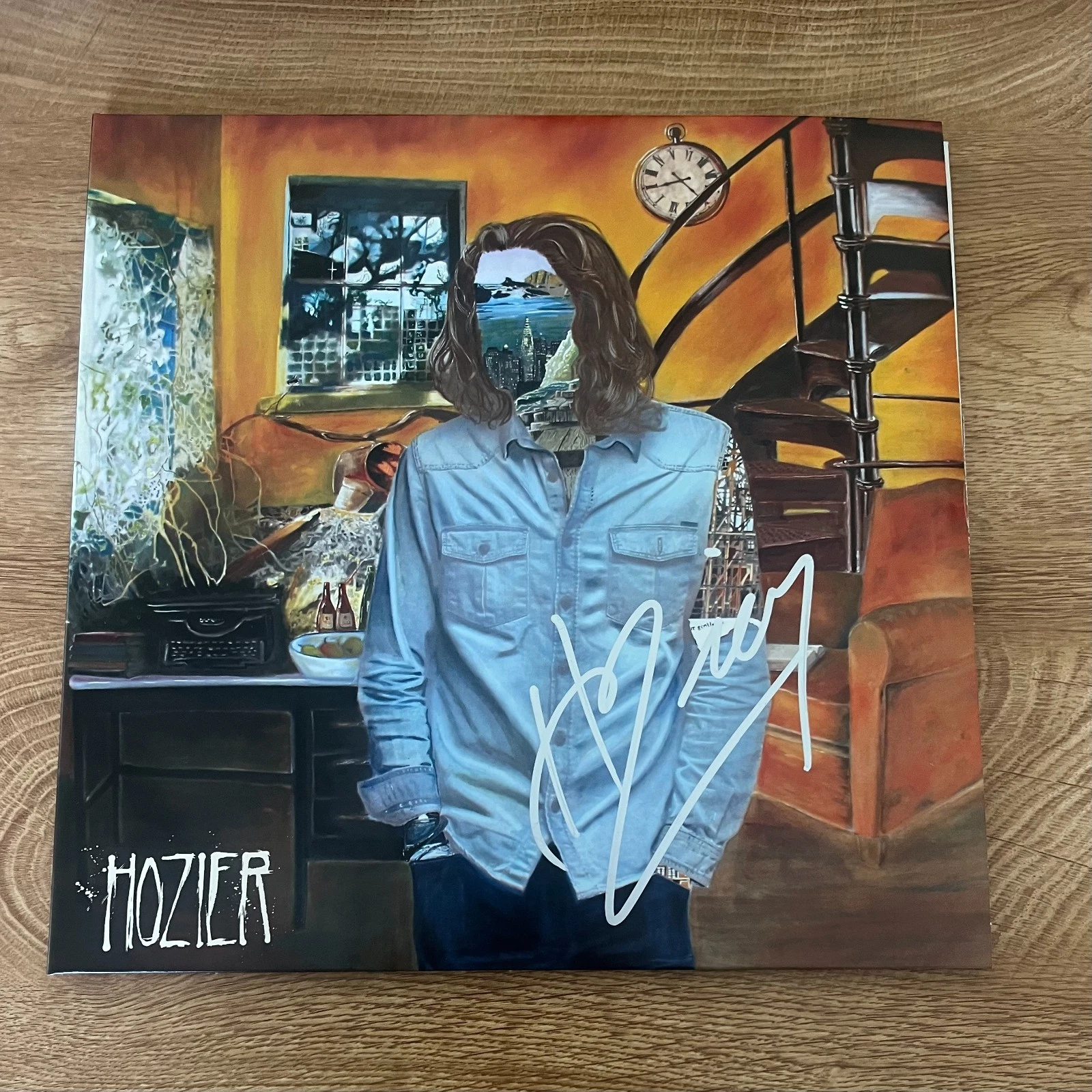 * HOZIER * signed vinyl album * SELF TITLED * TAKE ME TO CHURCH *