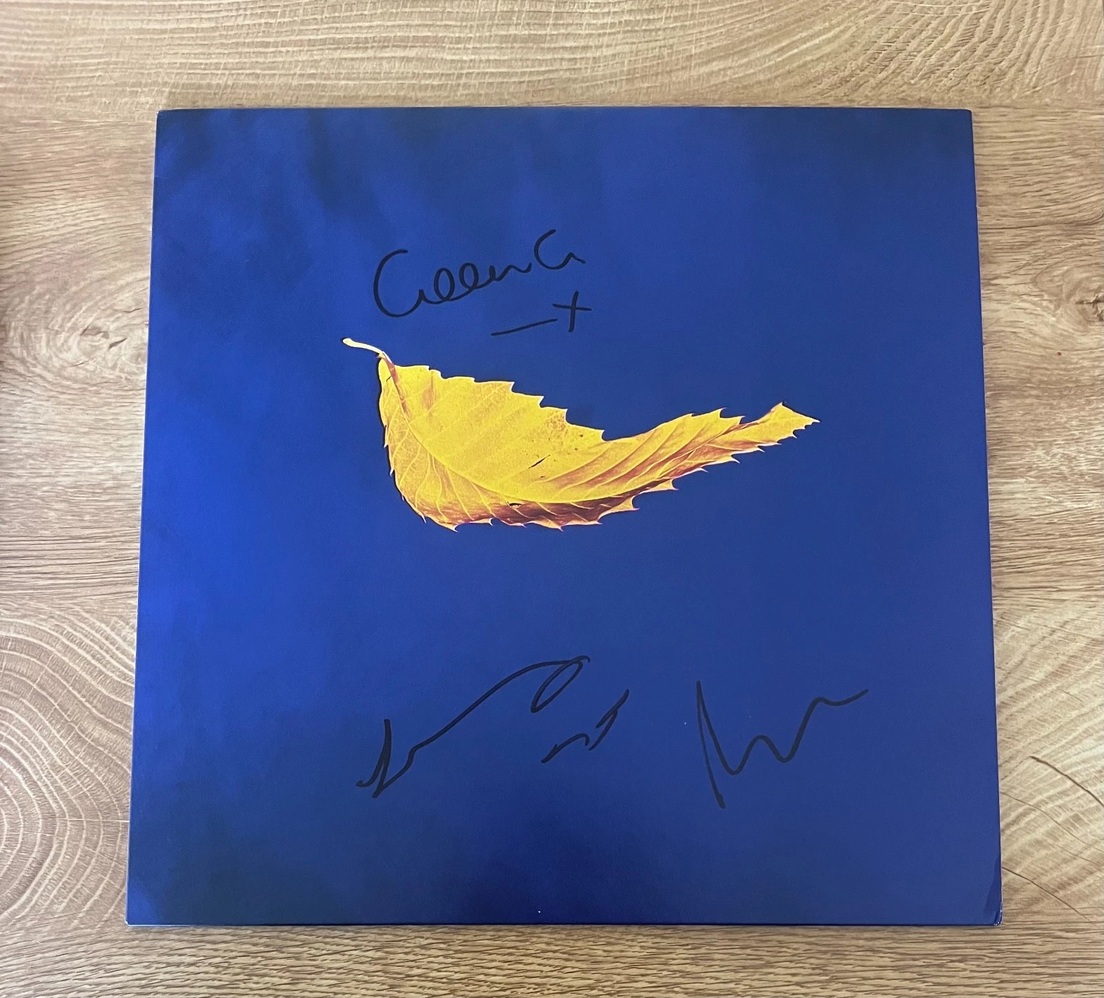 * NEW ORDER * signed album * TRUE FAITH * BERNARD SUMNER, GILLIAN & STEPHEN *