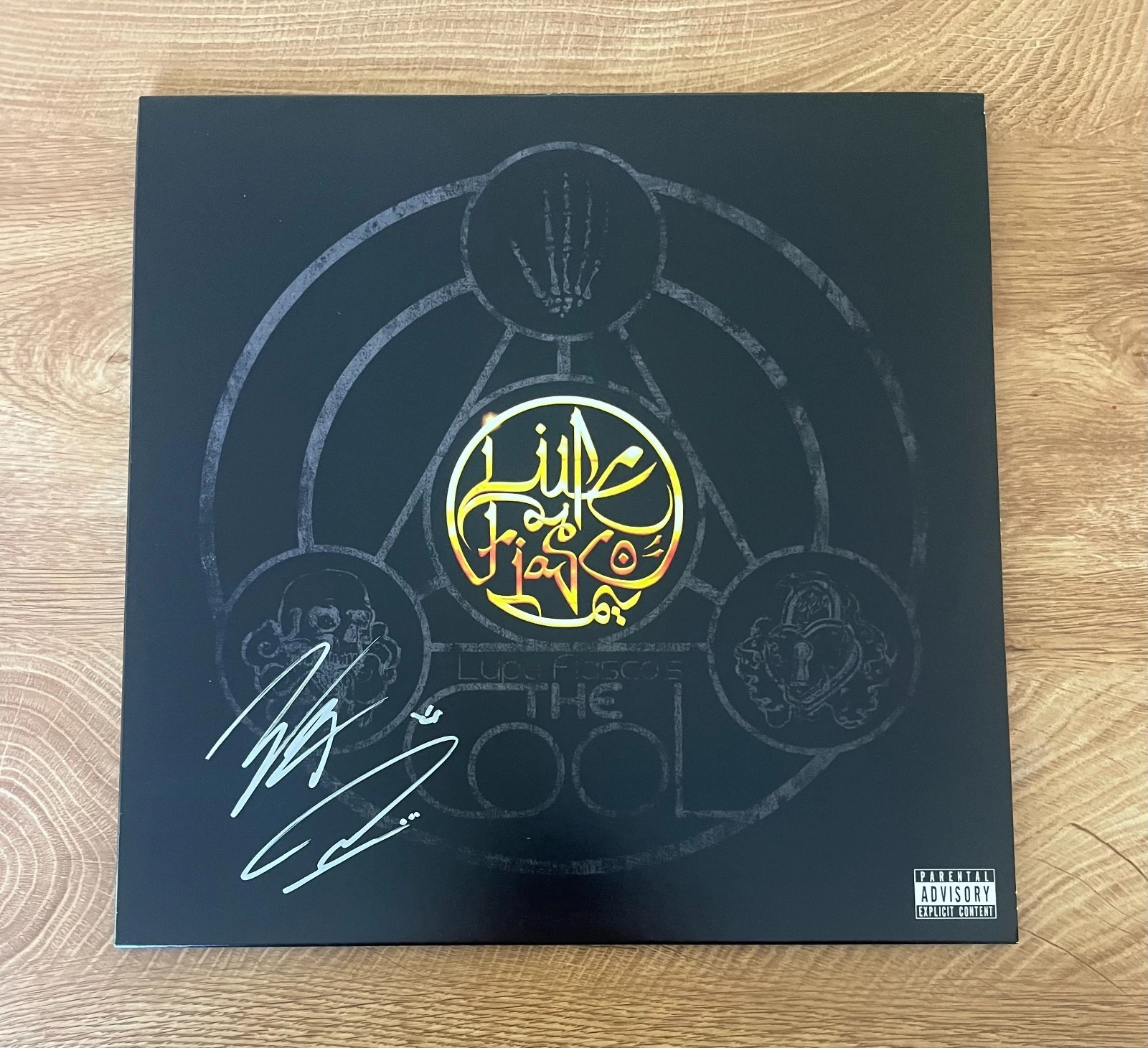 * LUPE FIASCO * signed vinyl album * THE COOL BLACK ICE *