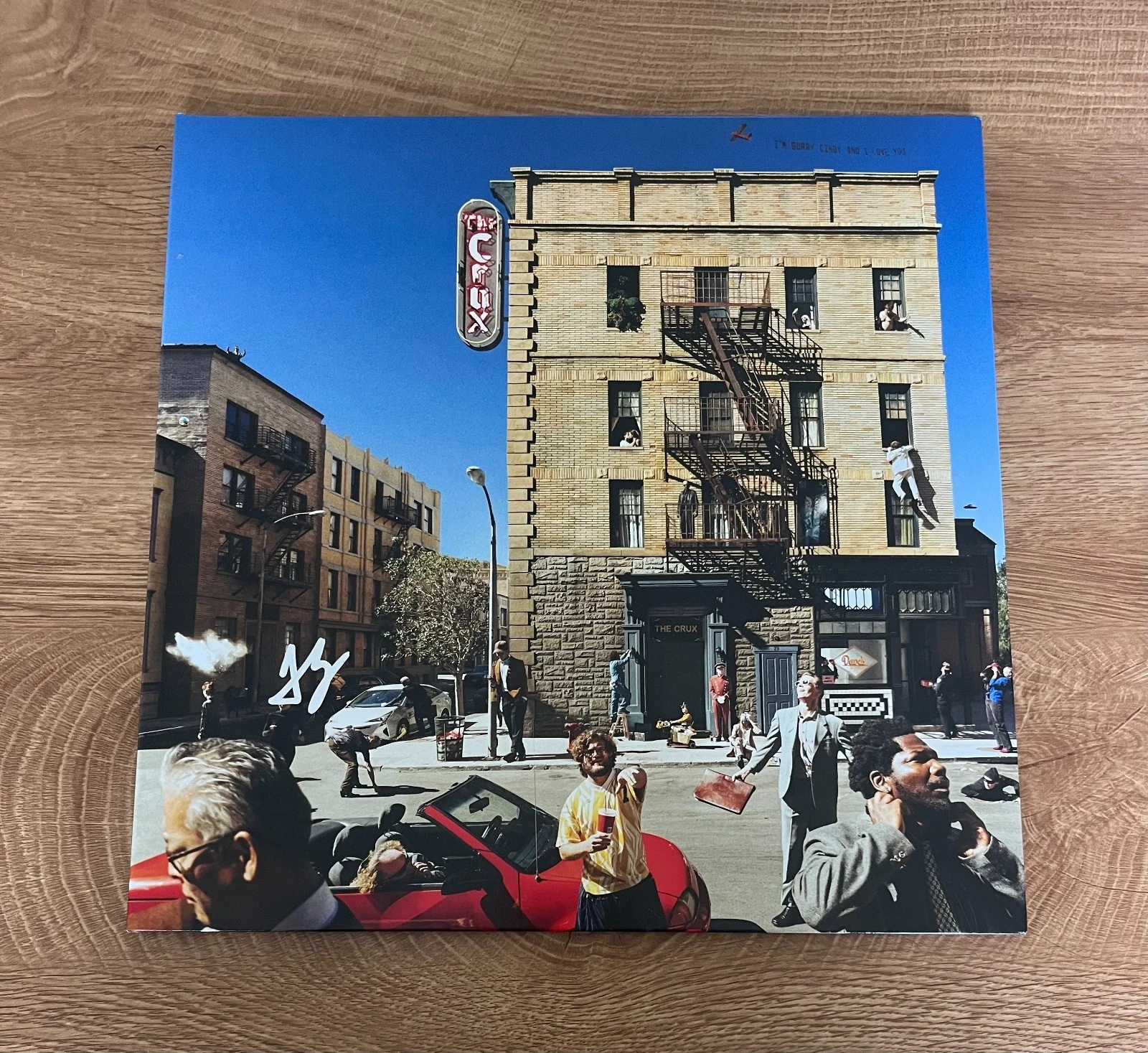 * JOE KEERY * signed vinyl album * DJO * THE CRUX *