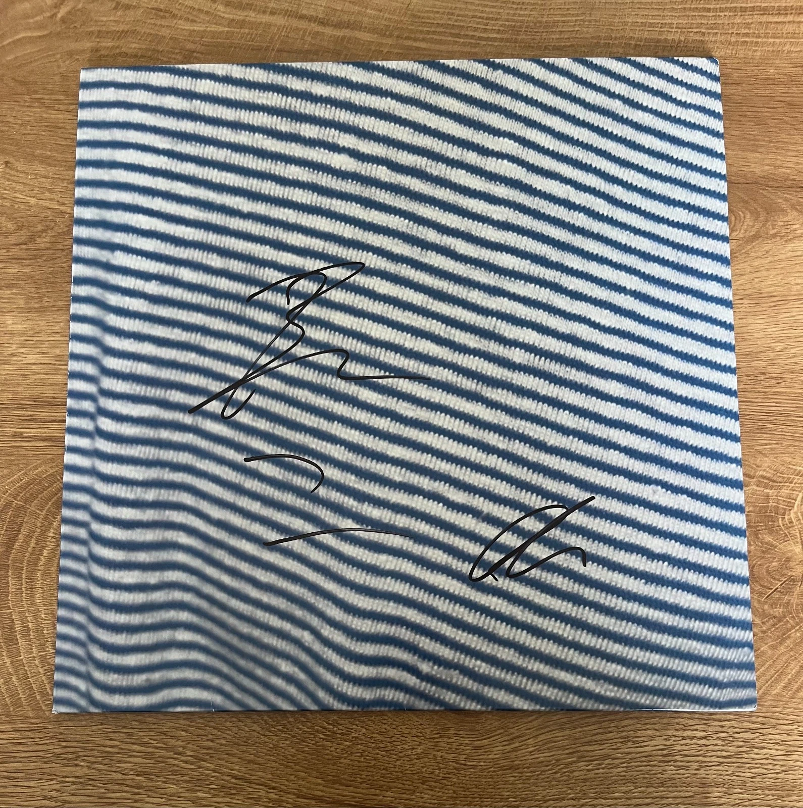 * WALLOWS * signed vinyl album * NOTHING HAPPENS *