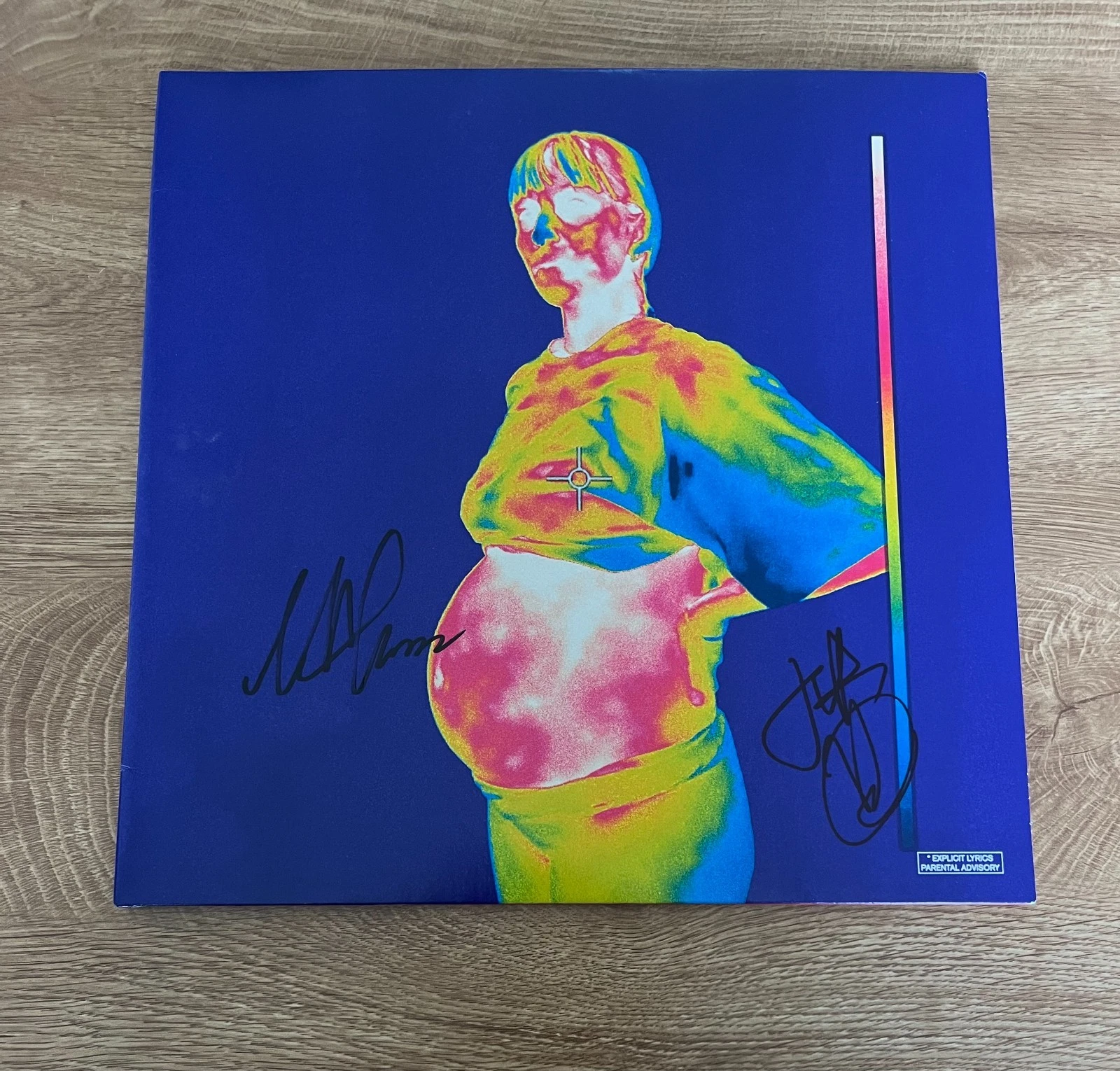 * BROCKHAMPTON * signed album * IRIDESCENCE * KEVIN ABSTRACT & MATT CHAMPION *