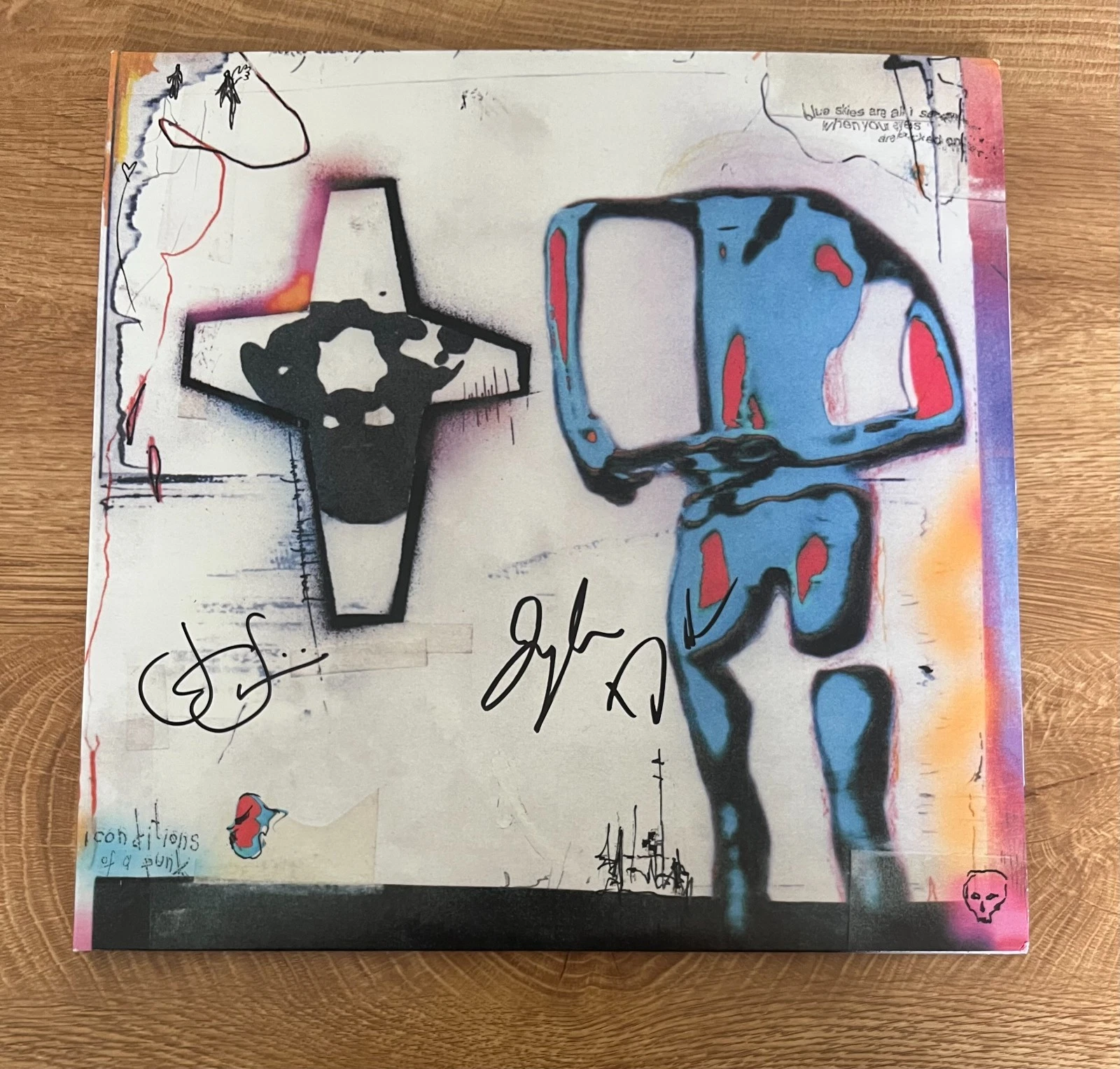 * HALF ALIVE * signed vinyl album * CONDITIONS OF A PUNK *
