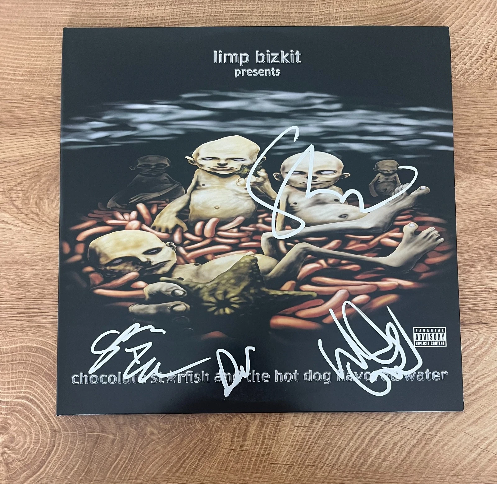 * LIMP BIZKIT * signed album * CHOCOLATE STARFISH AND HOT DOG FLAVORED WATER *