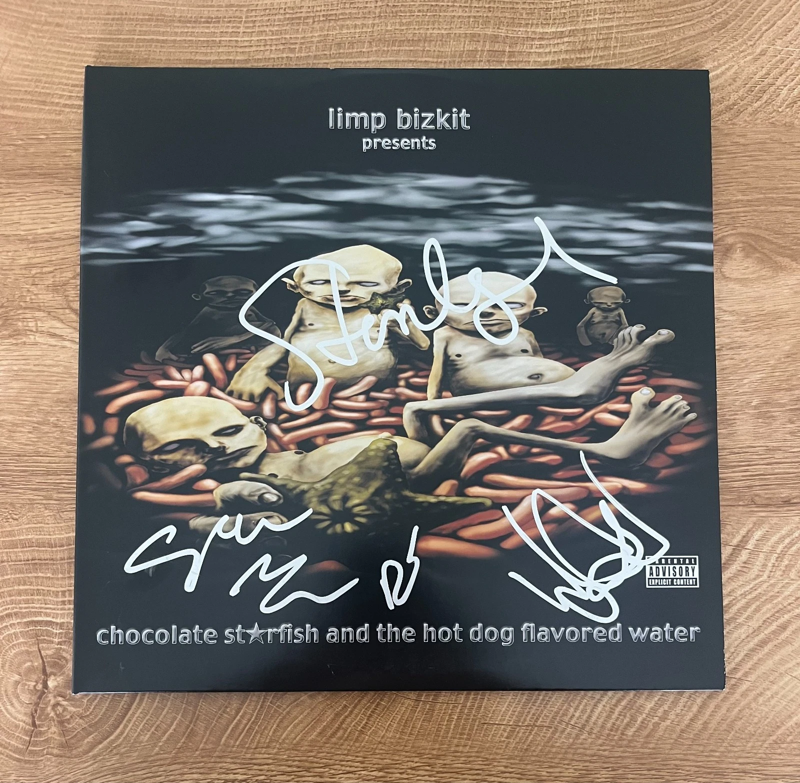 * LIMP BIZKIT * signed album * CHOCOLATE STARFISH AND HOT DOG FLAVORED WATER *