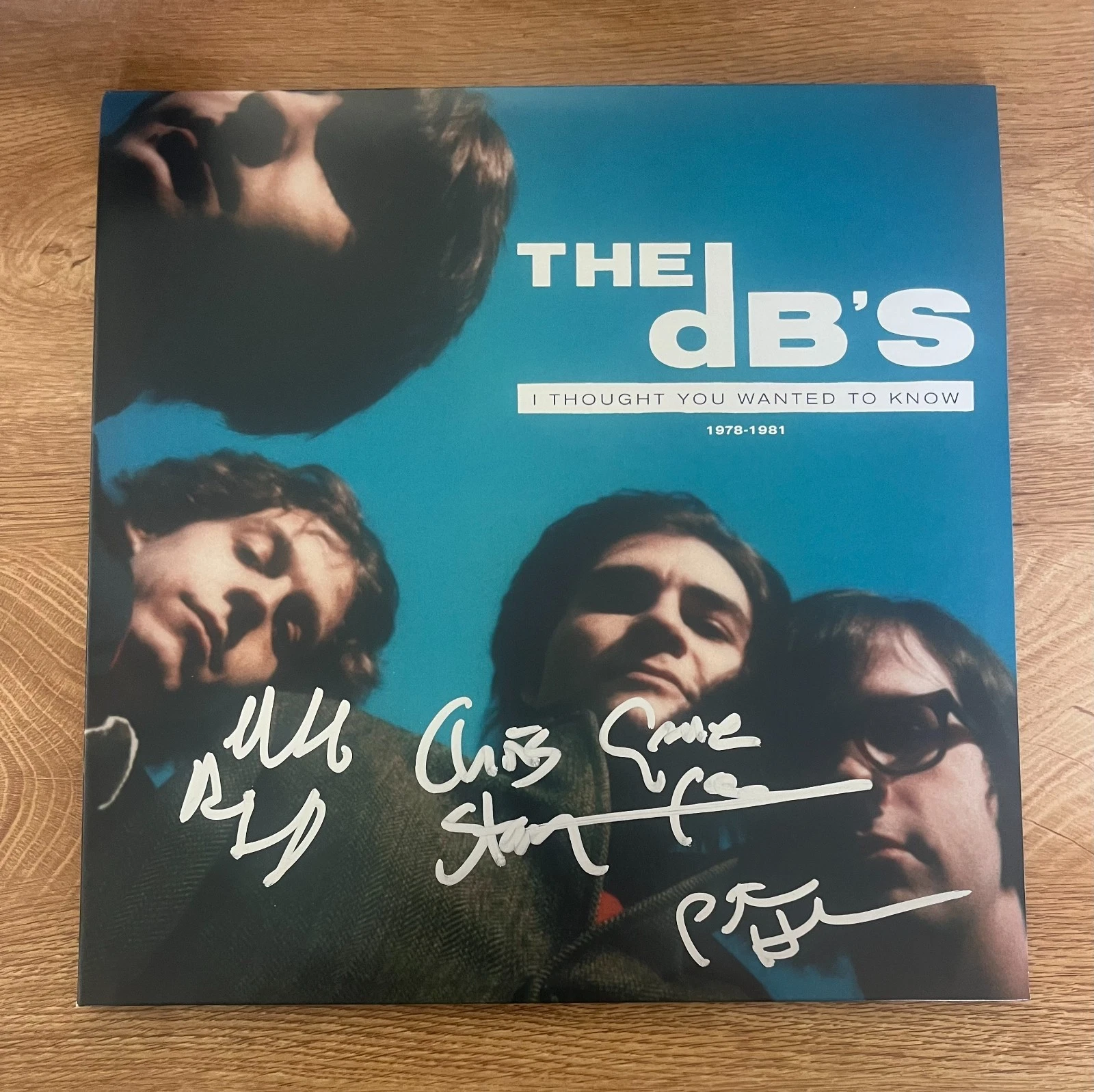 * THE DB's * signed vinyl album * THOUGHT YOU WANTED TO KNOW 1978-1981 *