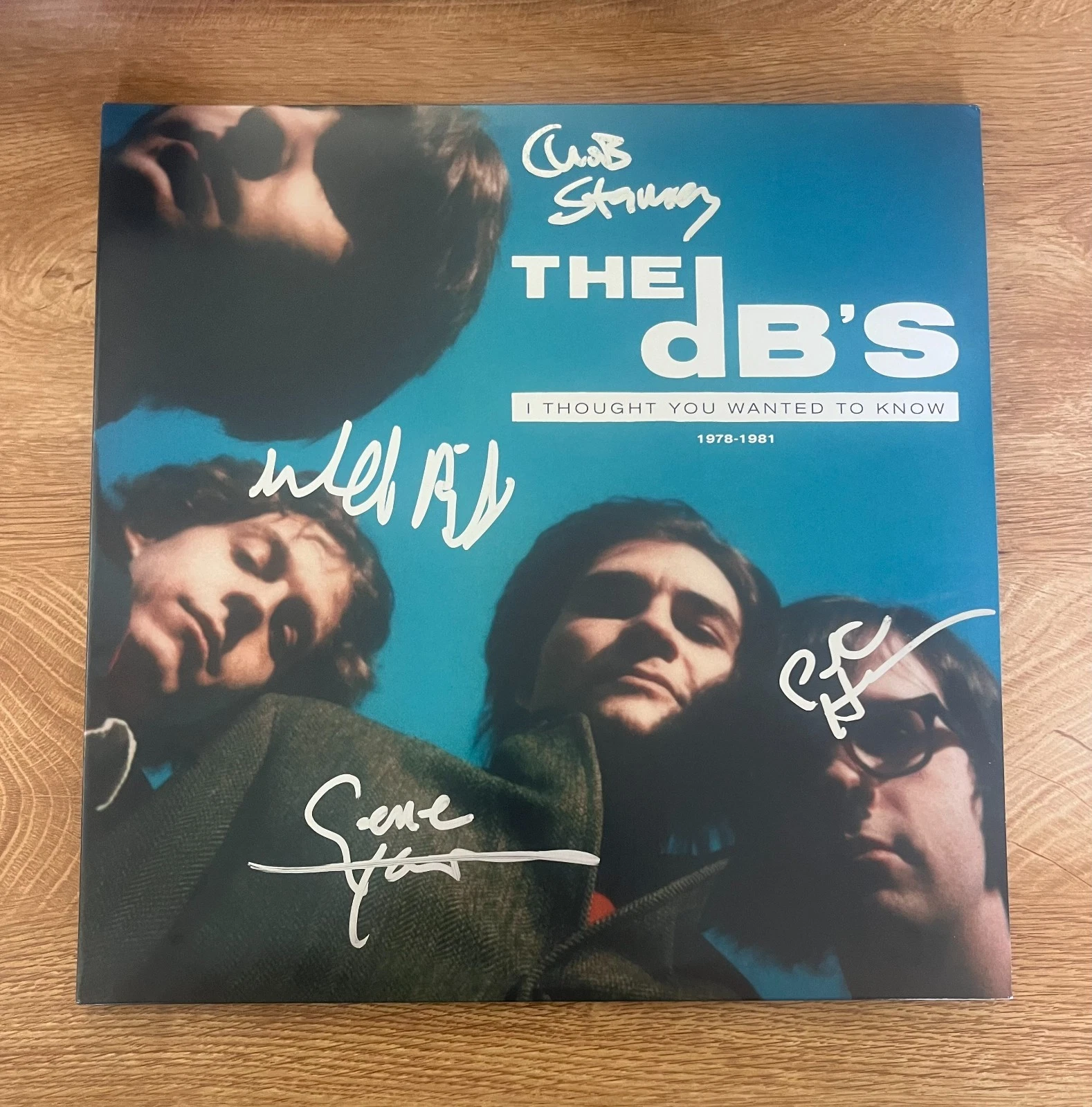 * THE DB's * signed vinyl album * THOUGHT YOU WANTED TO KNOW 1978-1981 *