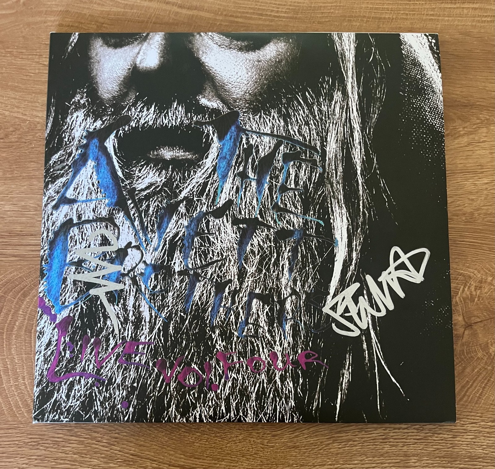 * THE AVETT BROTHERS * signed vinyl album * LIVE VOL: 4 *