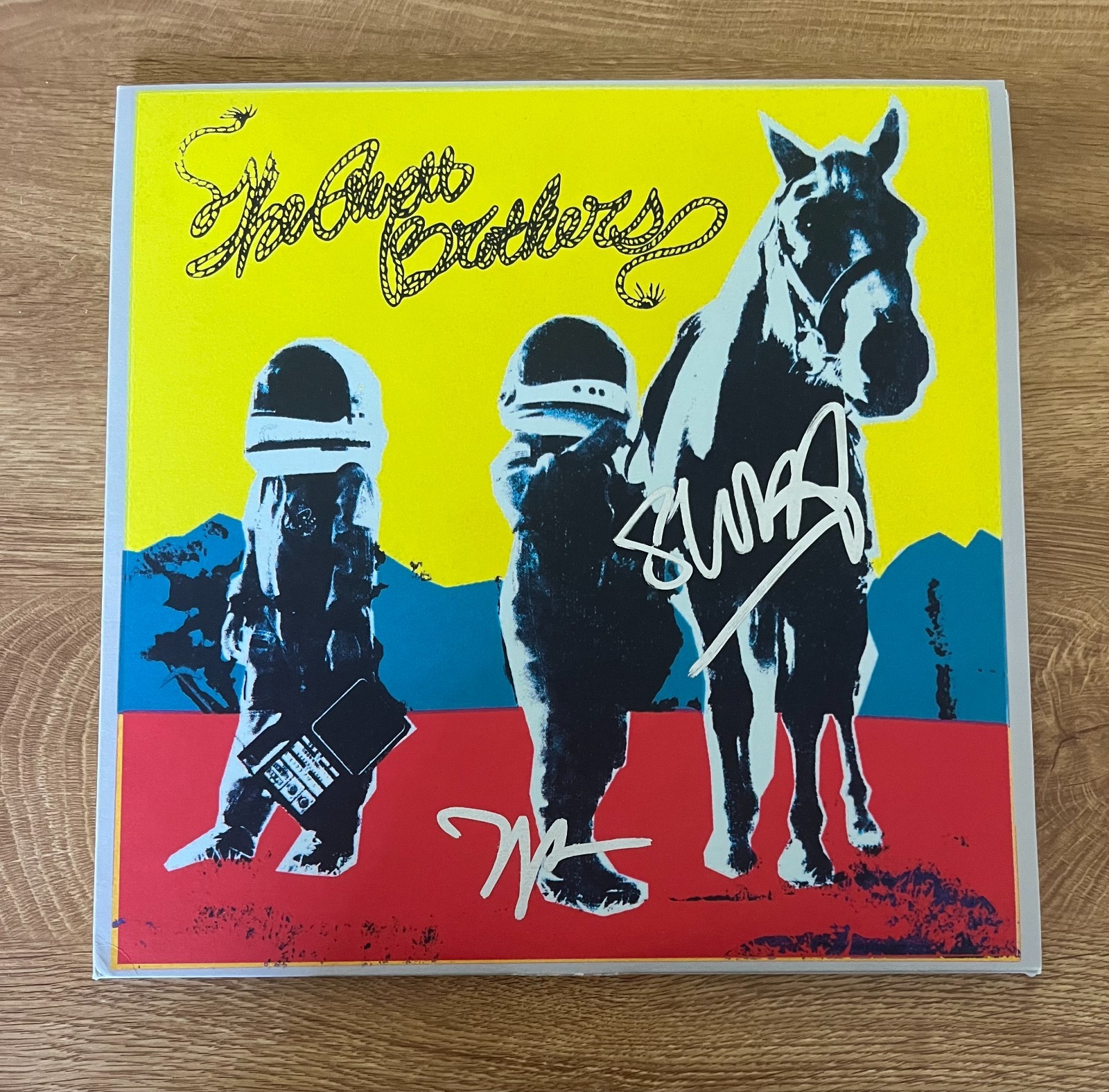 * THE AVETT BROTHERS * signed vinyl album * TRUE SADNESS *