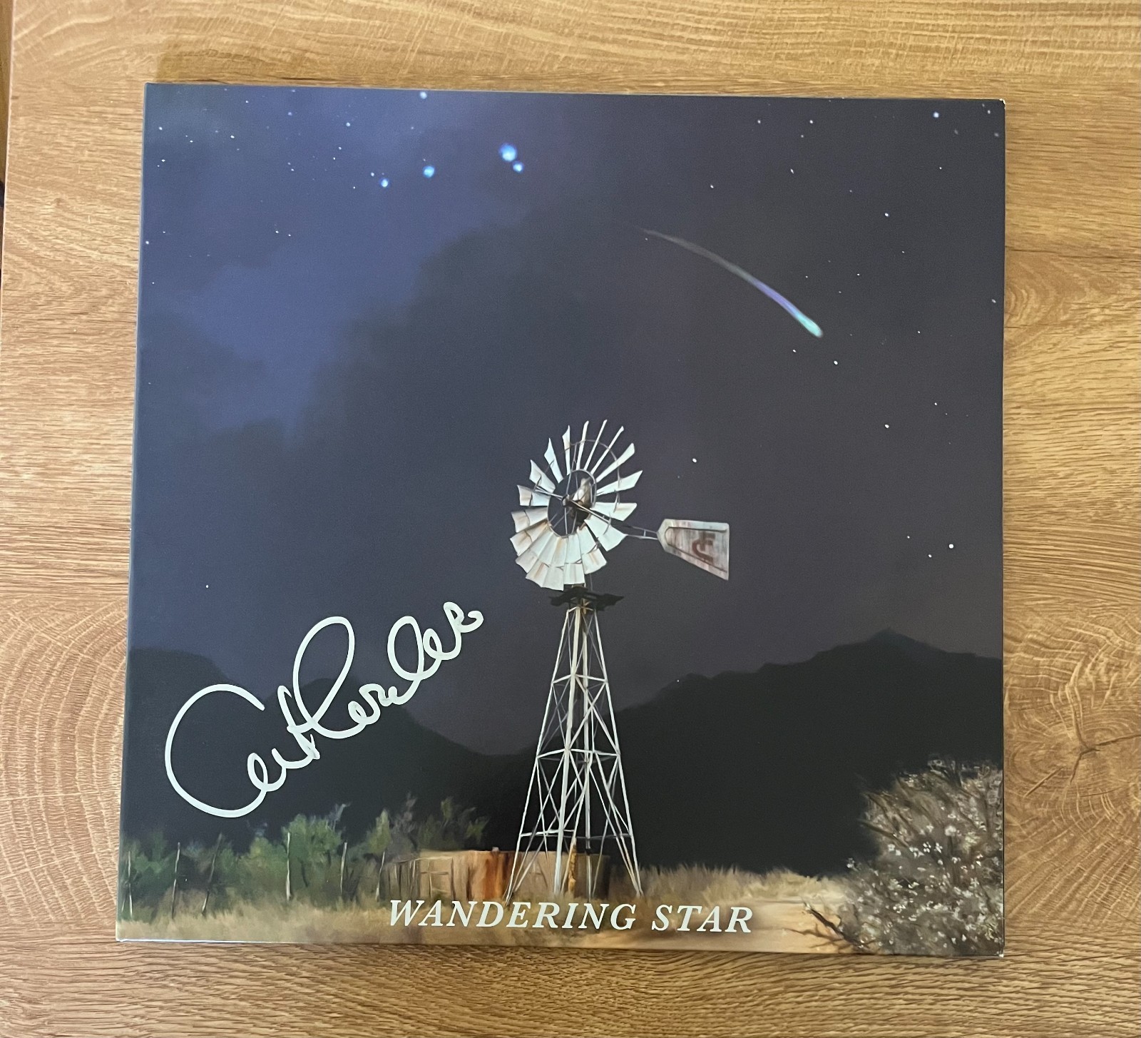 * CLETO CORDERO * signed vinyl album * FLATLAND CAVALRY * WANDERING STAR *
