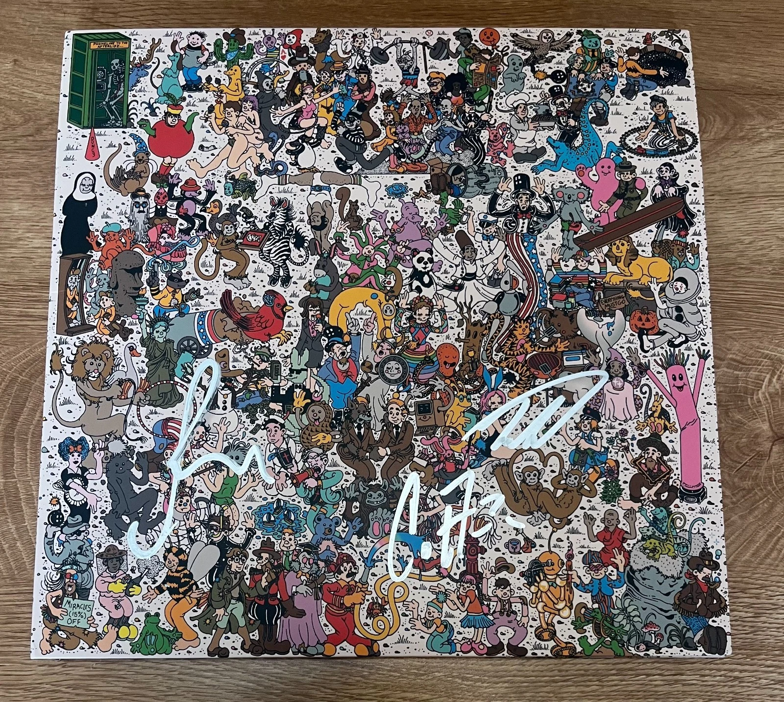 * GOOSE * signed album * EVERYTHING MUST GO * RICK MITAROTONDA, COTTER, TREVOR *