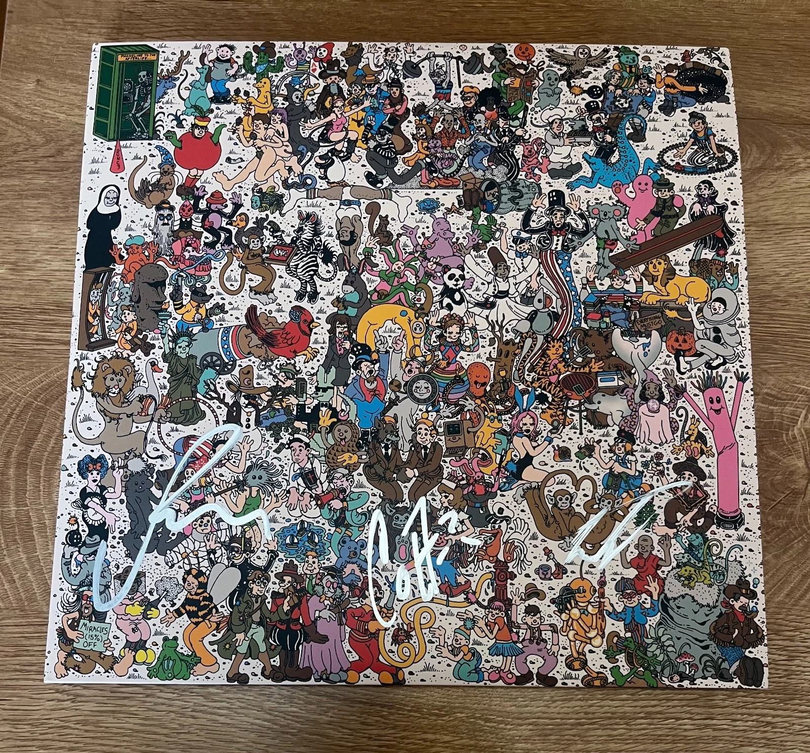 * GOOSE * signed album * EVERYTHING MUST GO * RICK MITAROTONDA, COTTER, TREVOR *