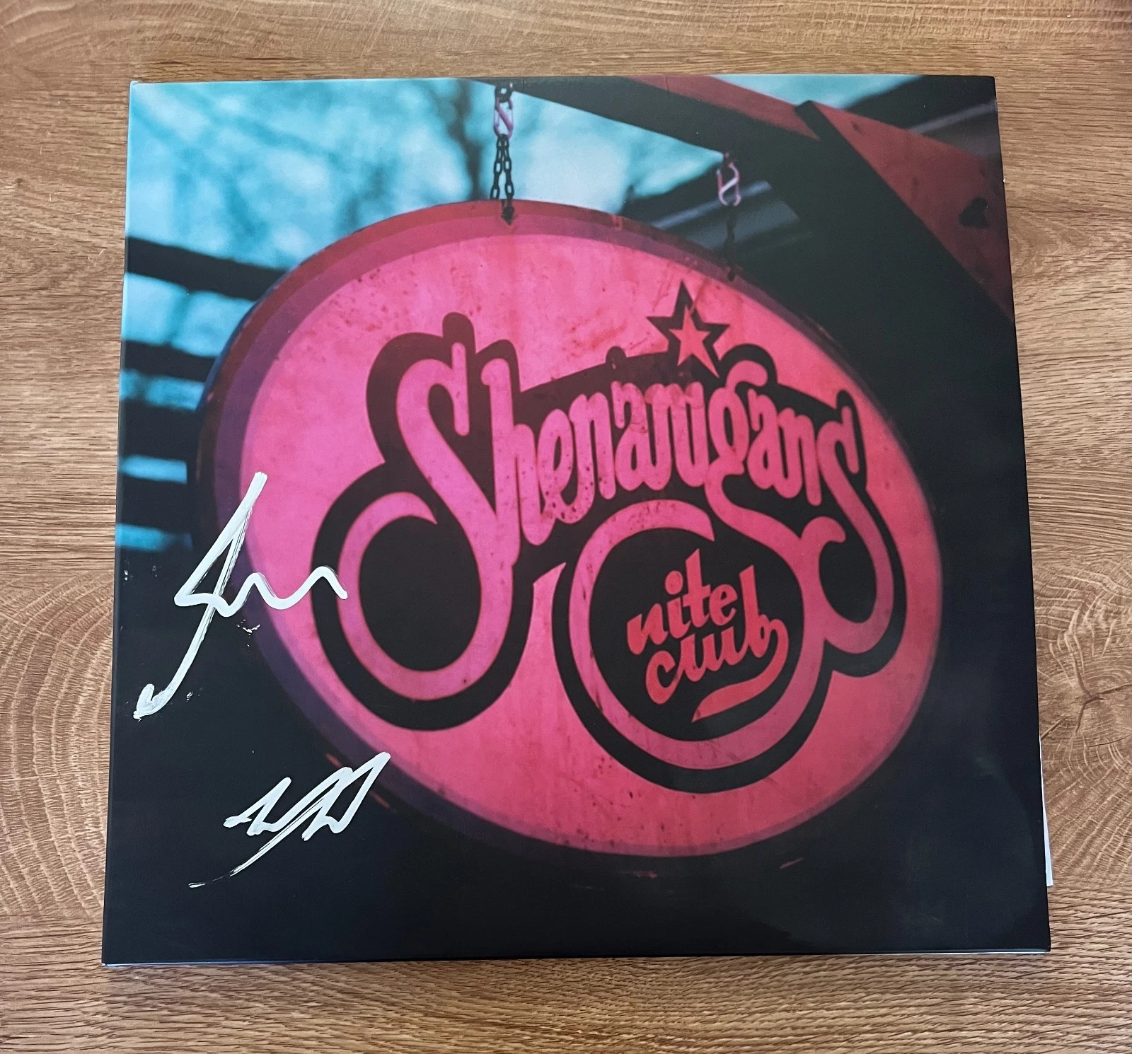 * GOOSE * signed album * SHENANIGANS NITE CLUB * RICK MITAROTONDA & TREVOR WEEKS