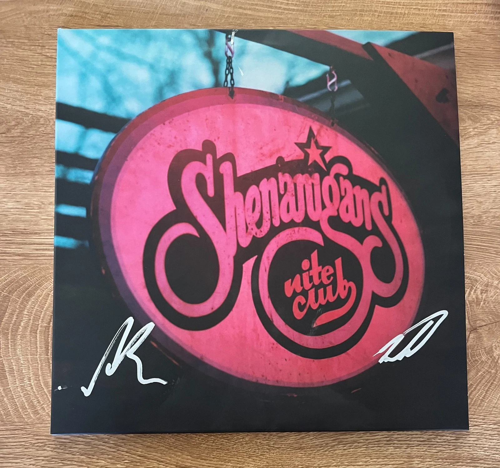 * GOOSE * signed album * SHENANIGANS NITE CLUB * RICK MITAROTONDA & TREVOR WEEKS