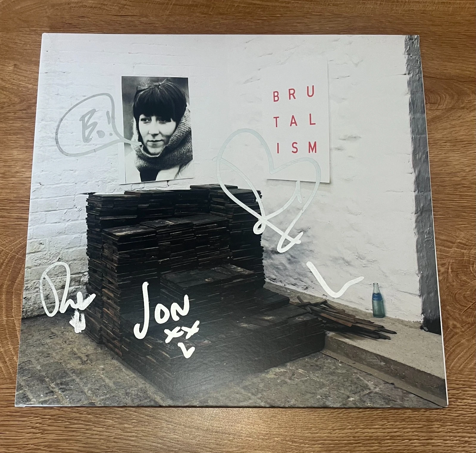 * IDLES * signed vinyl album * BRUTALISM * JOE TALBOT *