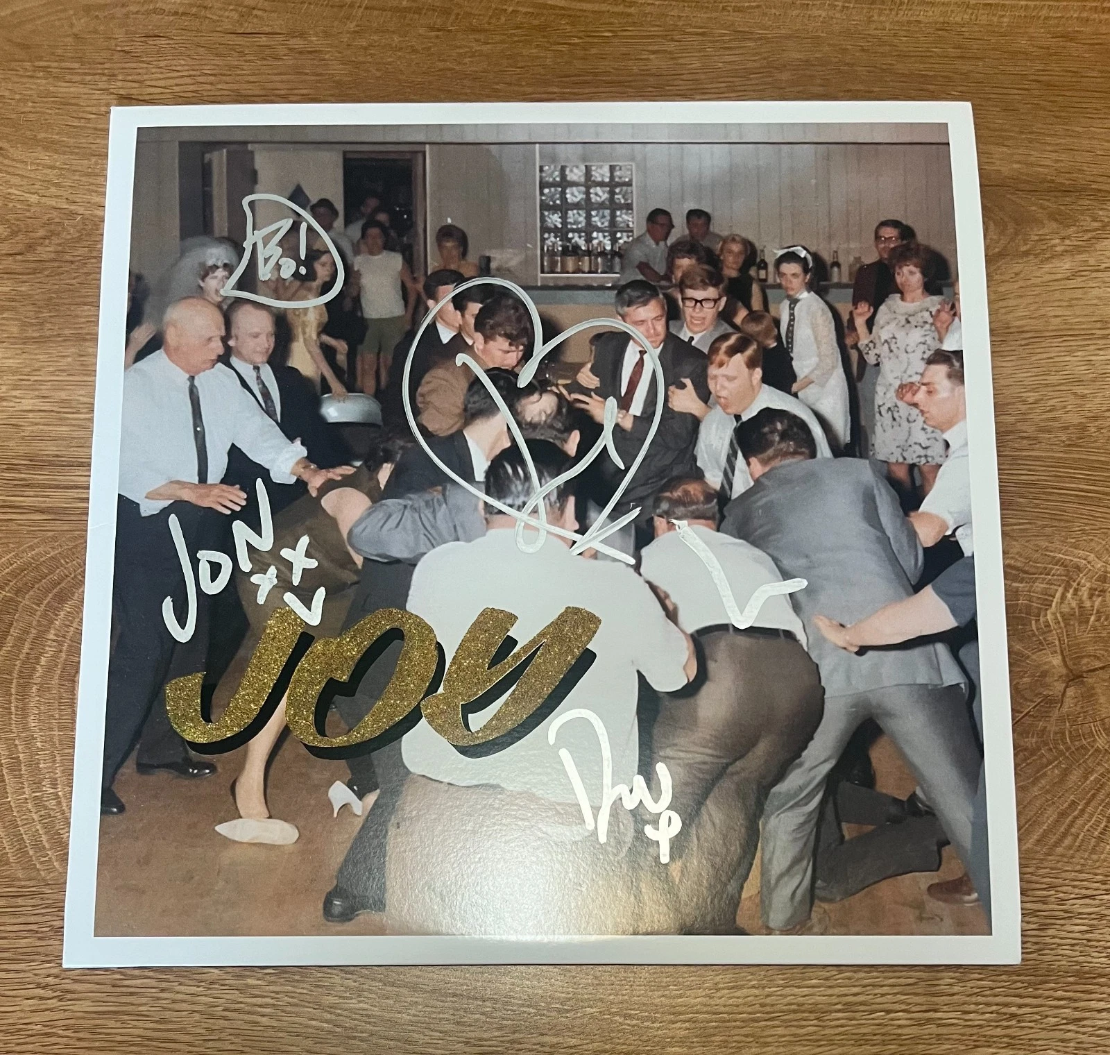 * IDLES * signed vinyl album * JOY AS AN ACT OF RESISTANCE * JOE TALBOT *