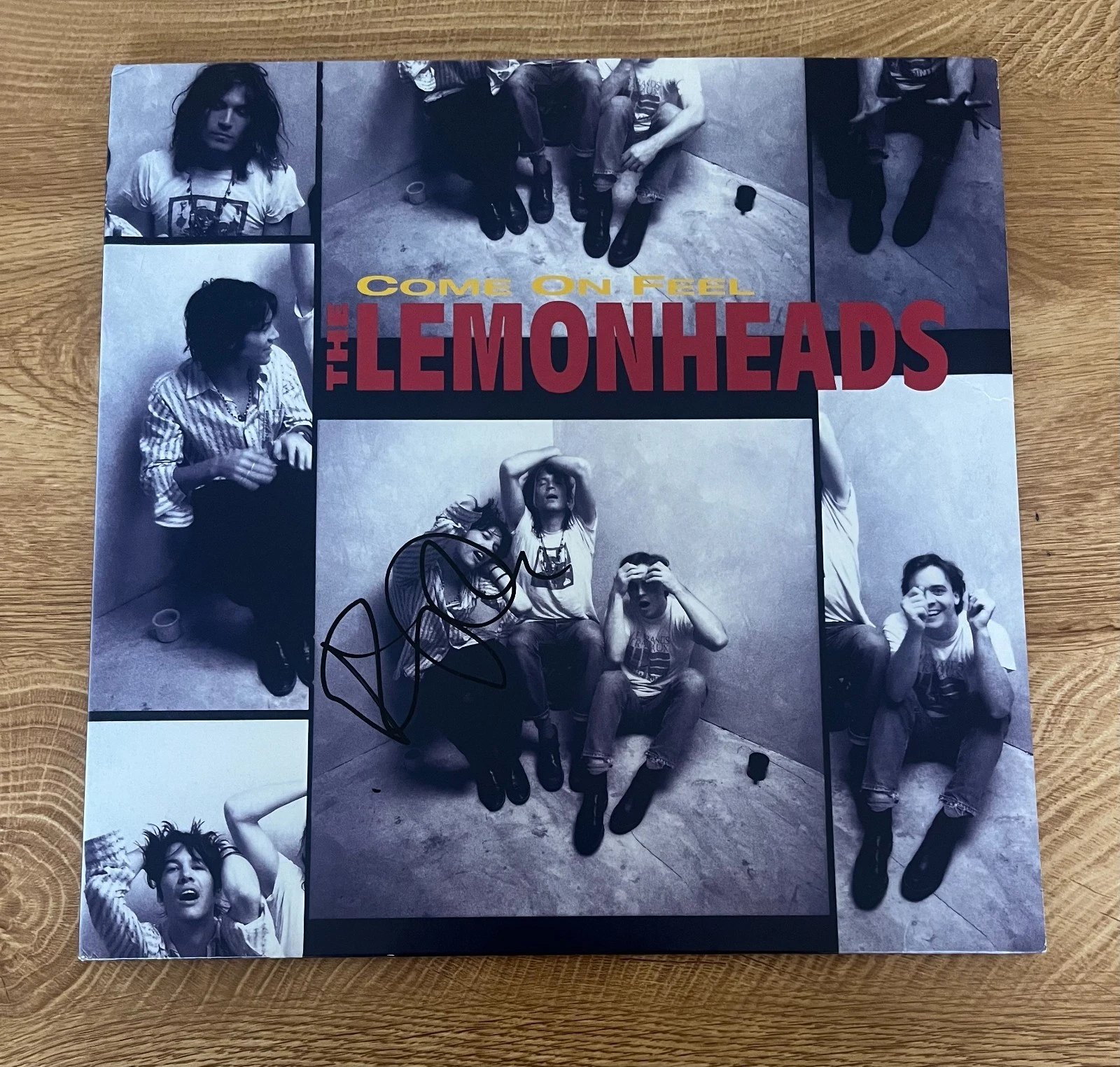 * EVAN DANDO * signed vinyl album * COME ON FEEL THE LEMONHEADS * COA *